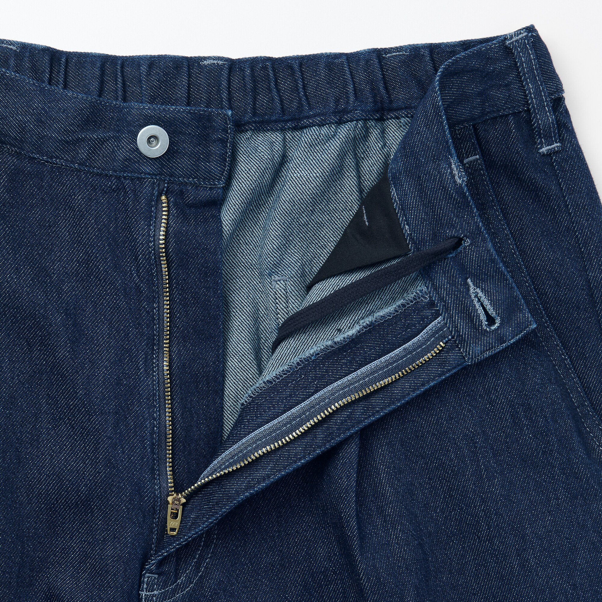 紳士　木の実から作ったカポック混デニムワークパンツ