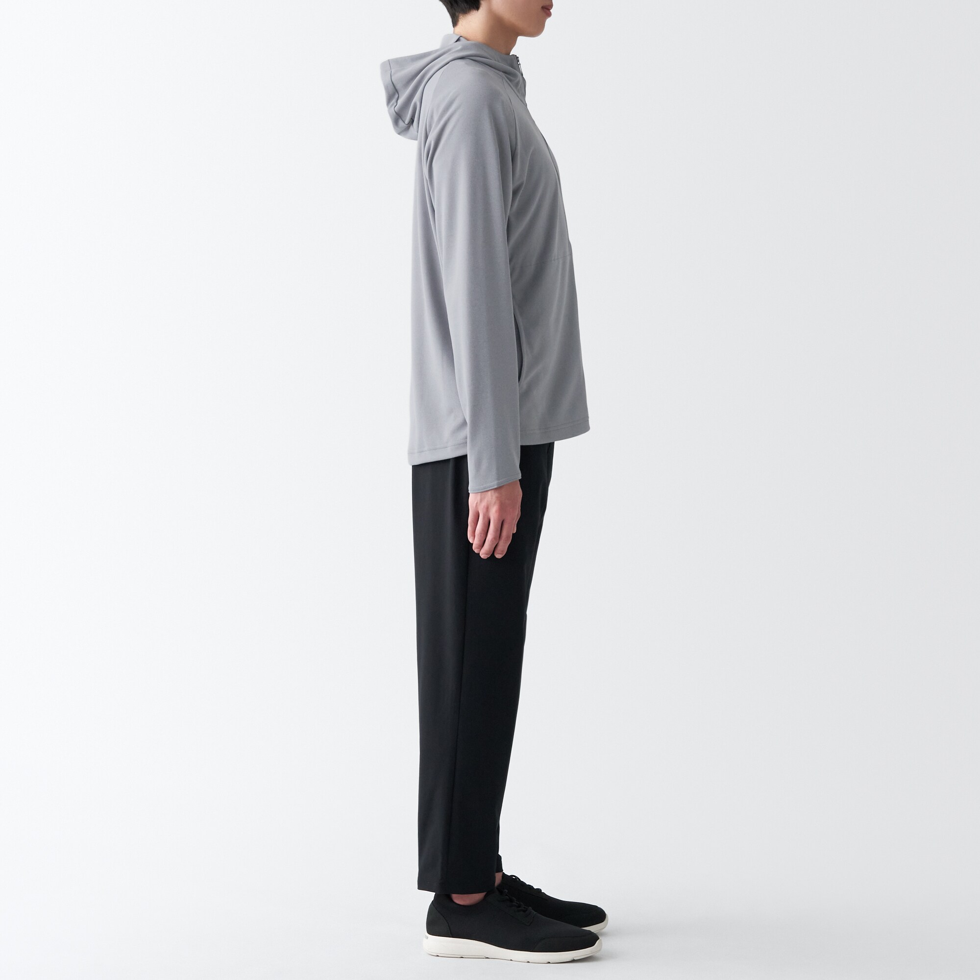 ＵＶカット乾きやすいジップパーカー