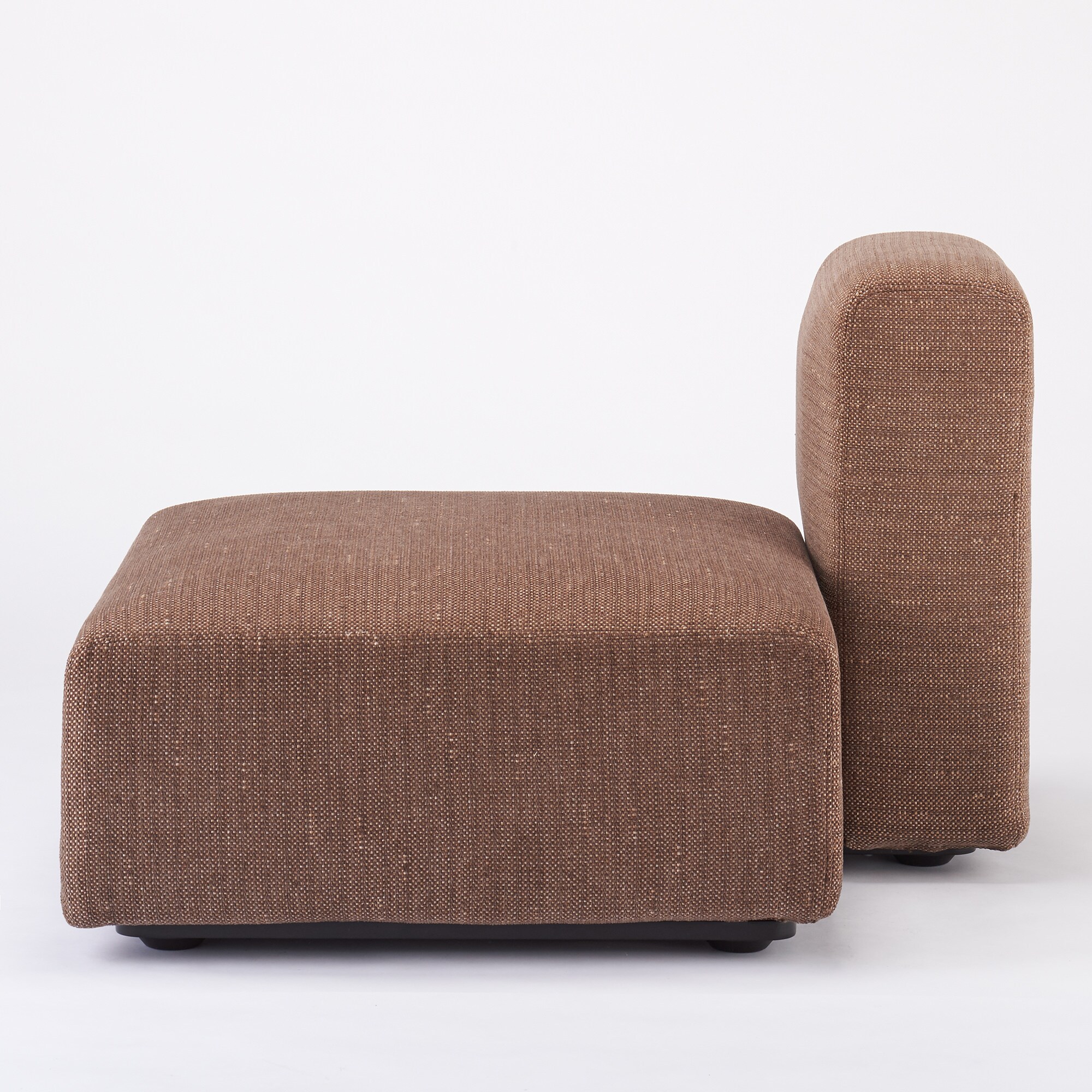 【カバー】綿ポリエステル変り織ユニットソファ・ハーフバックレスト・大用カバー／ＢＥ