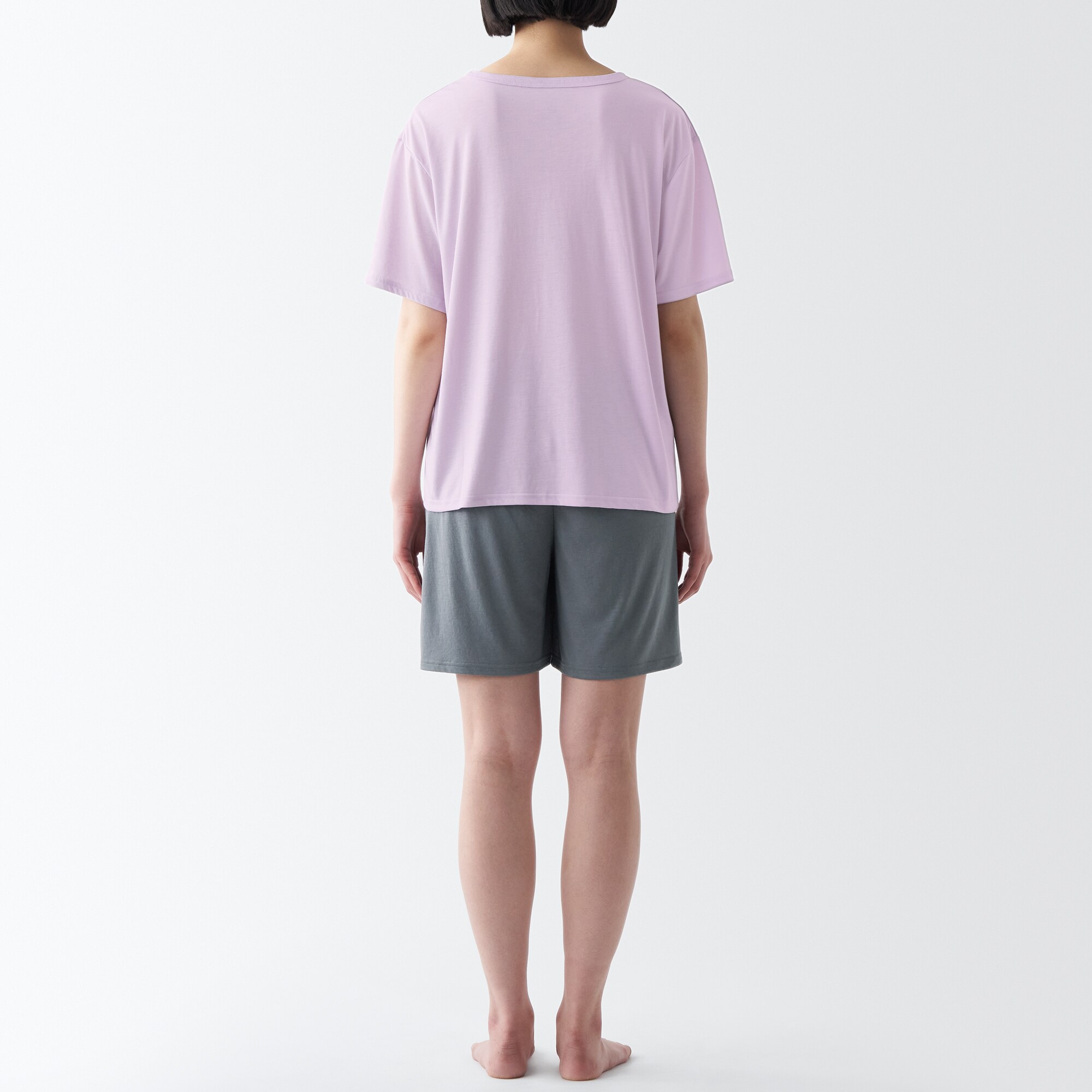 やわらか薄手　半袖ルームウエアセット