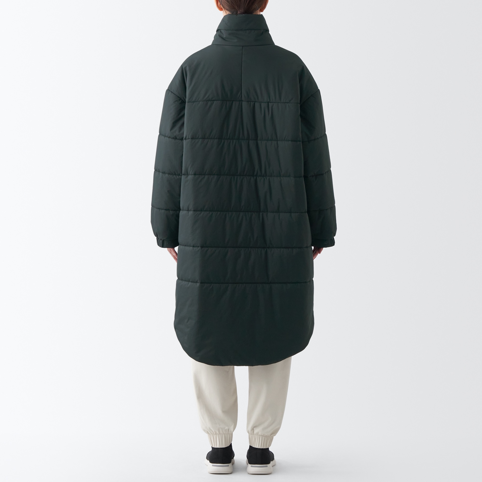 防風撥水中わたコート