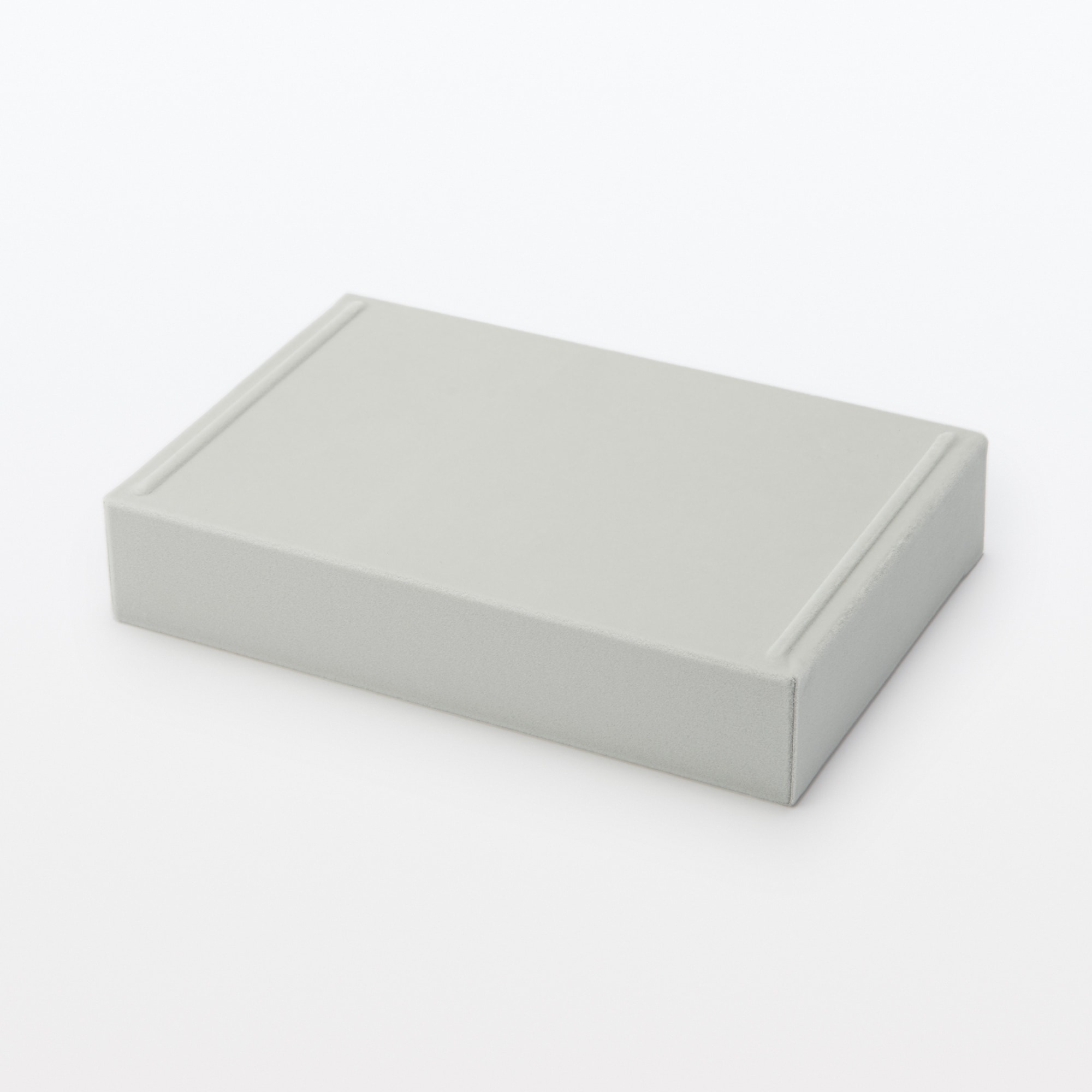 重なるベロアケース・大・メガネ用　約幅２３．５×奥行１５．５×高さ４．７