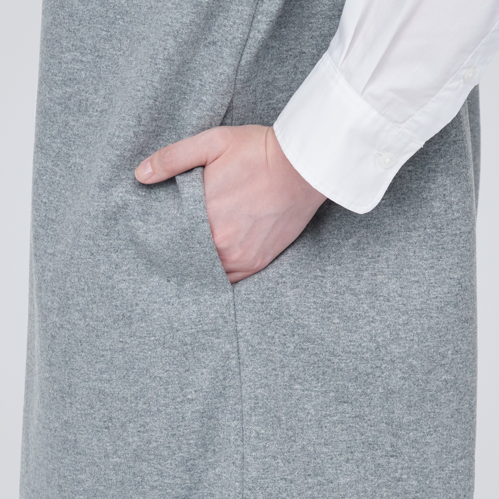 ストレッチ起毛ジレ