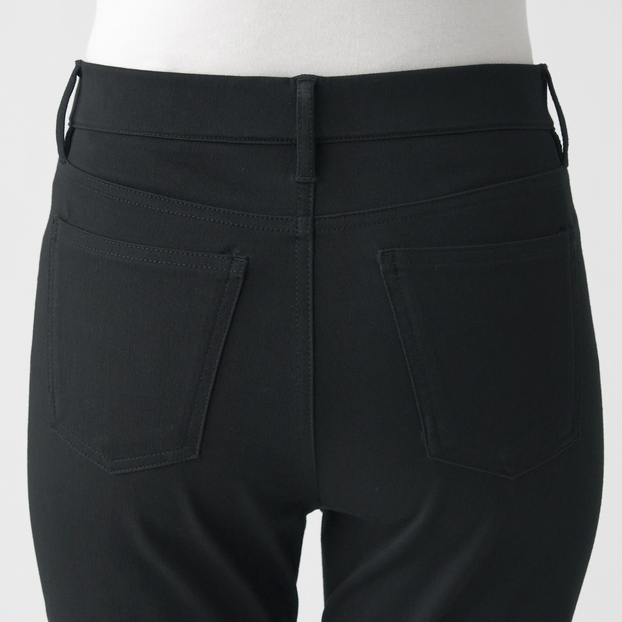 涼感ストレッチクロップドレギンスパンツ