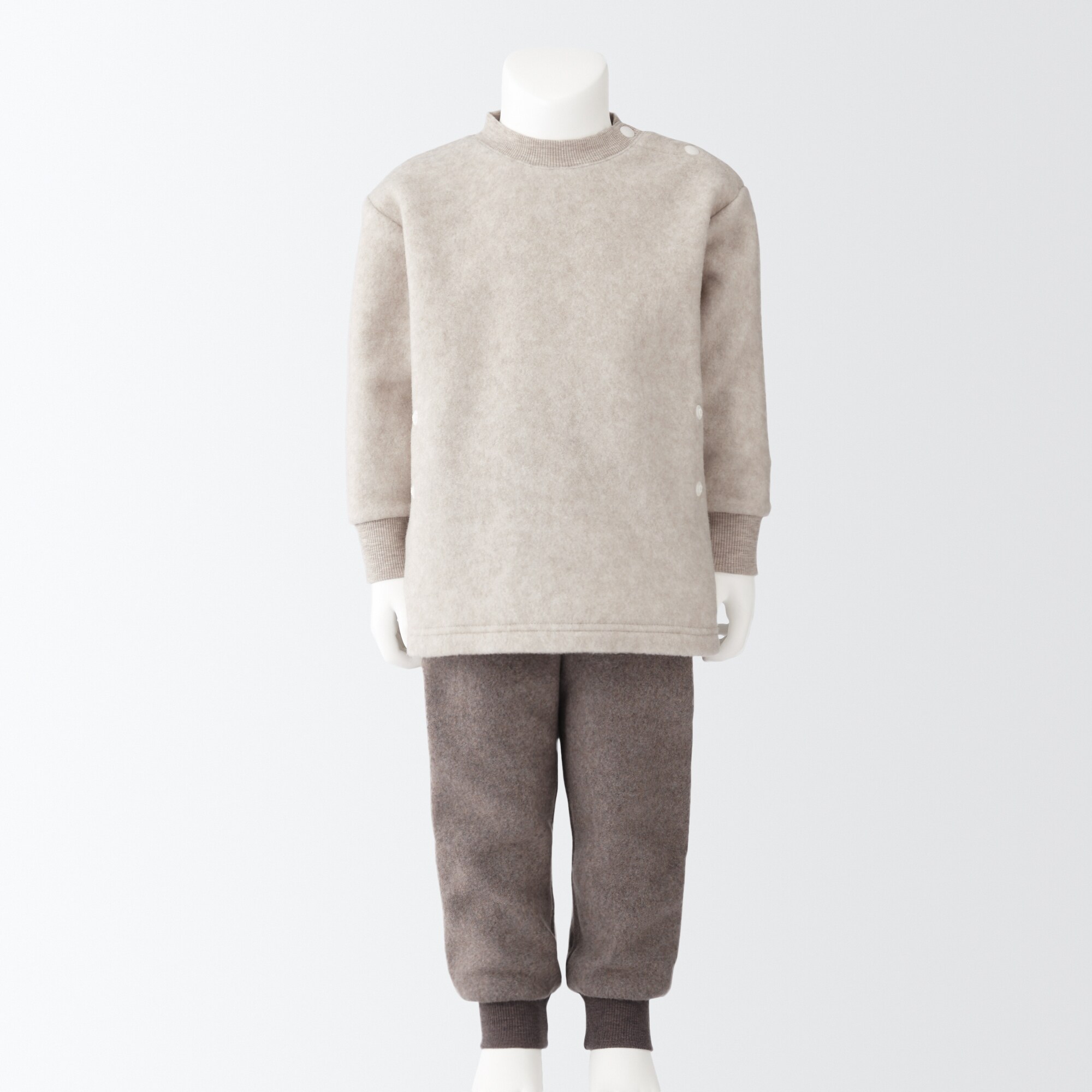 なめらかフリース　ルームウエアセット（ベビー）