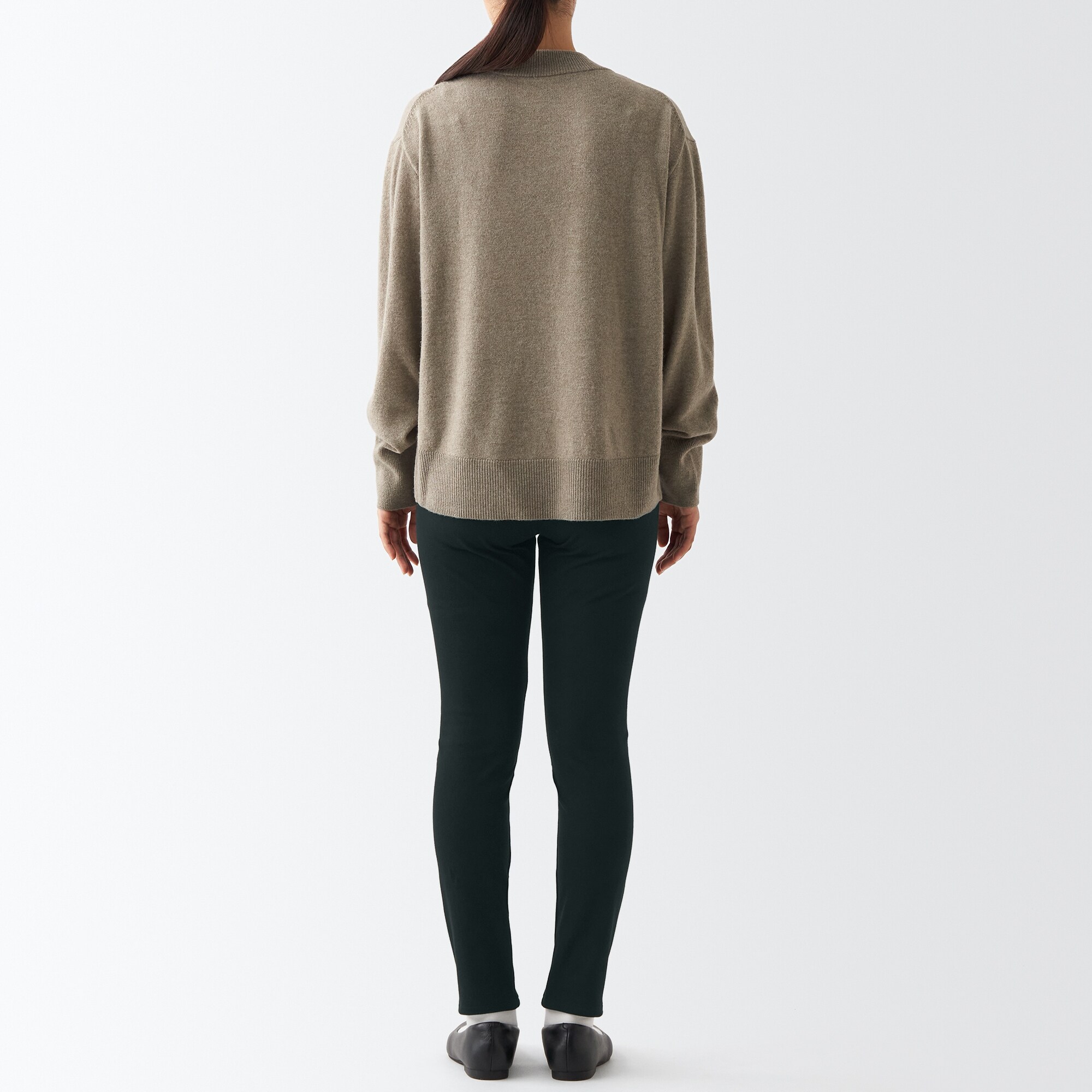 ストレッチ裏起毛レギンスパンツ