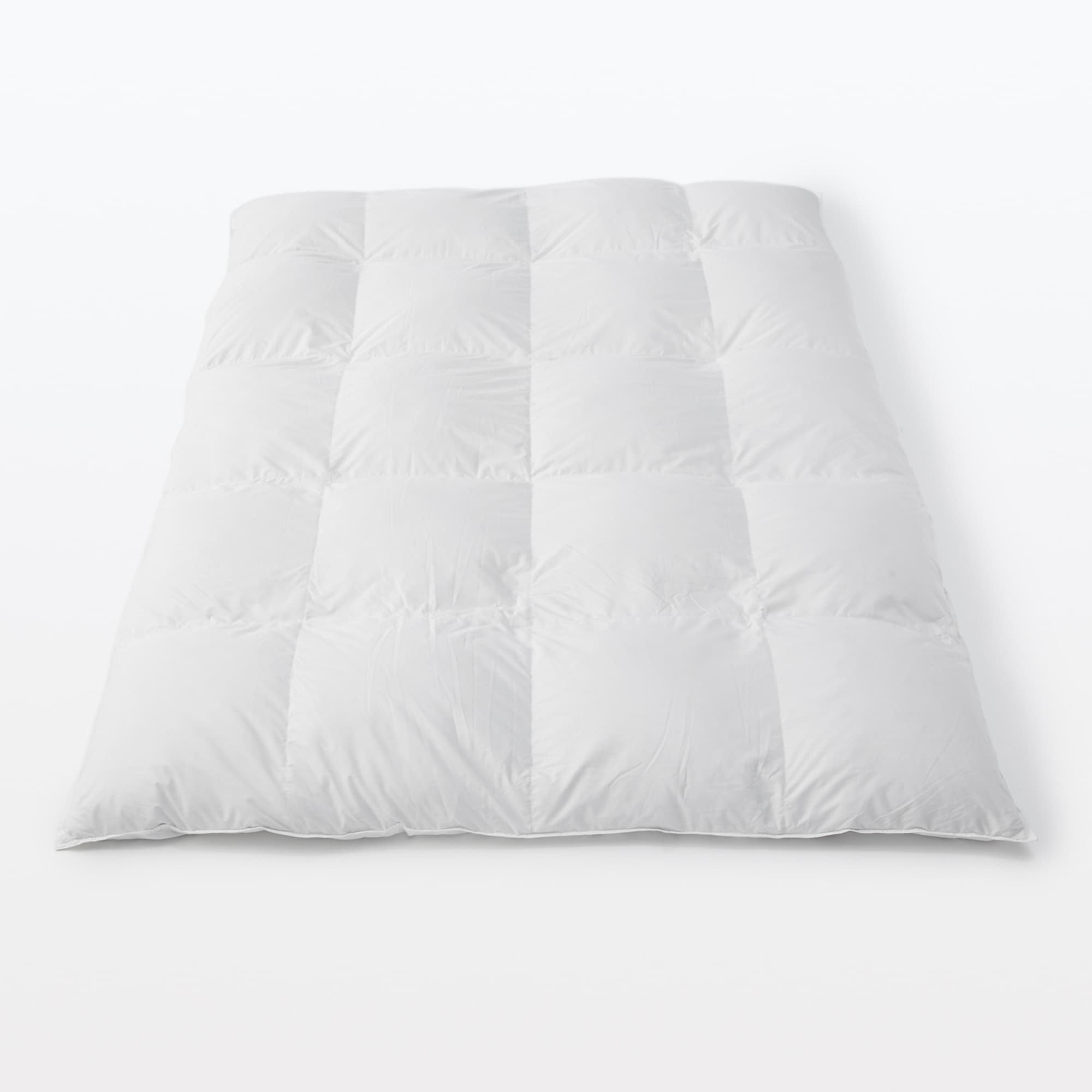 【あたたかさ４】防ダニ　羽毛掛ふとん・中厚手　Ｓ～Ｑ