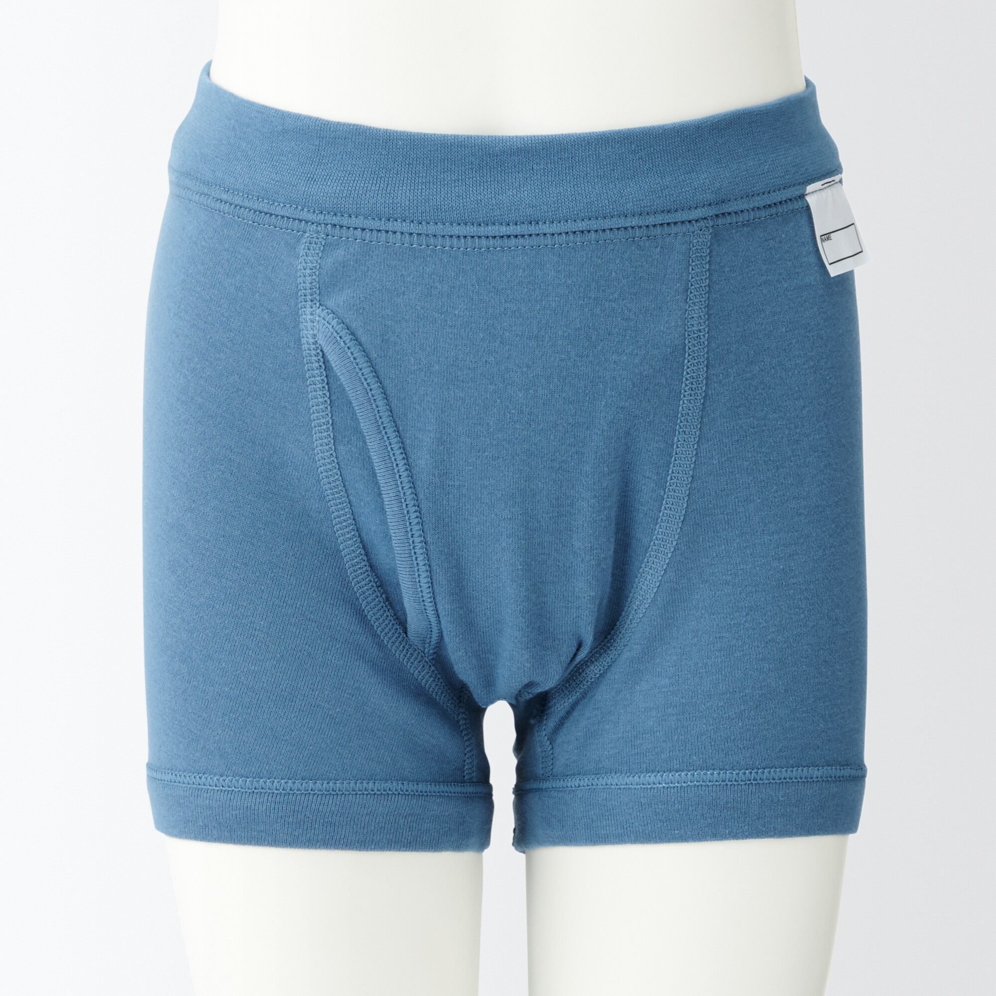 キッズ　フライス編み前開きボクサーパンツ