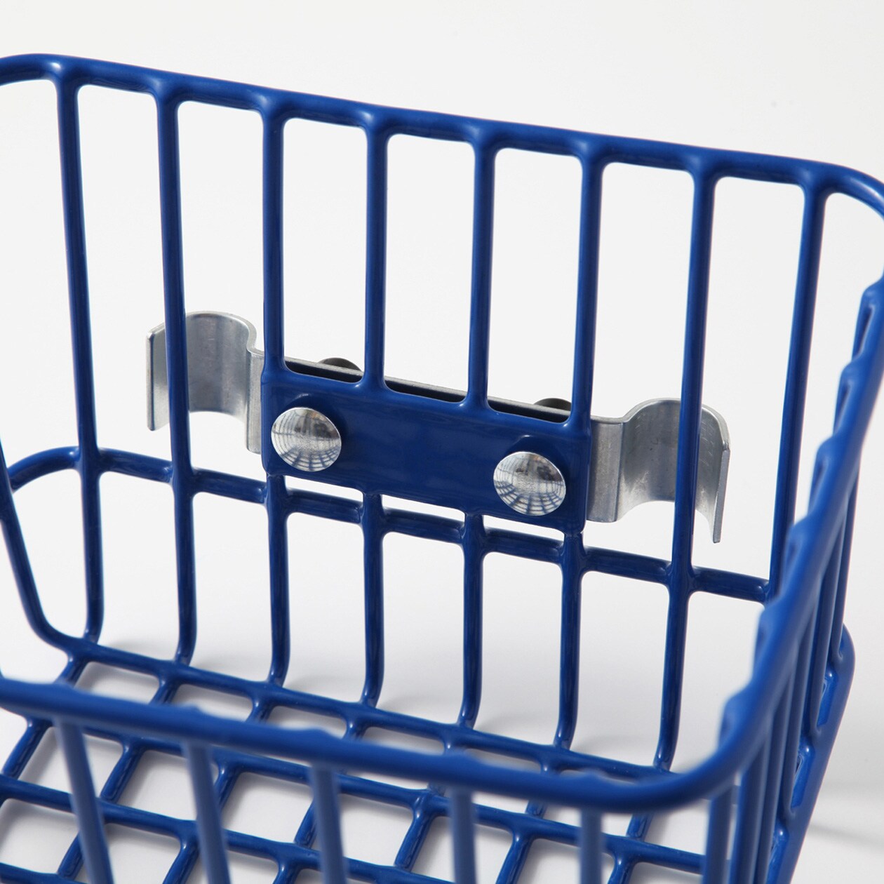 三輪車用バスケット　ブルー・舵取り棒付き専用