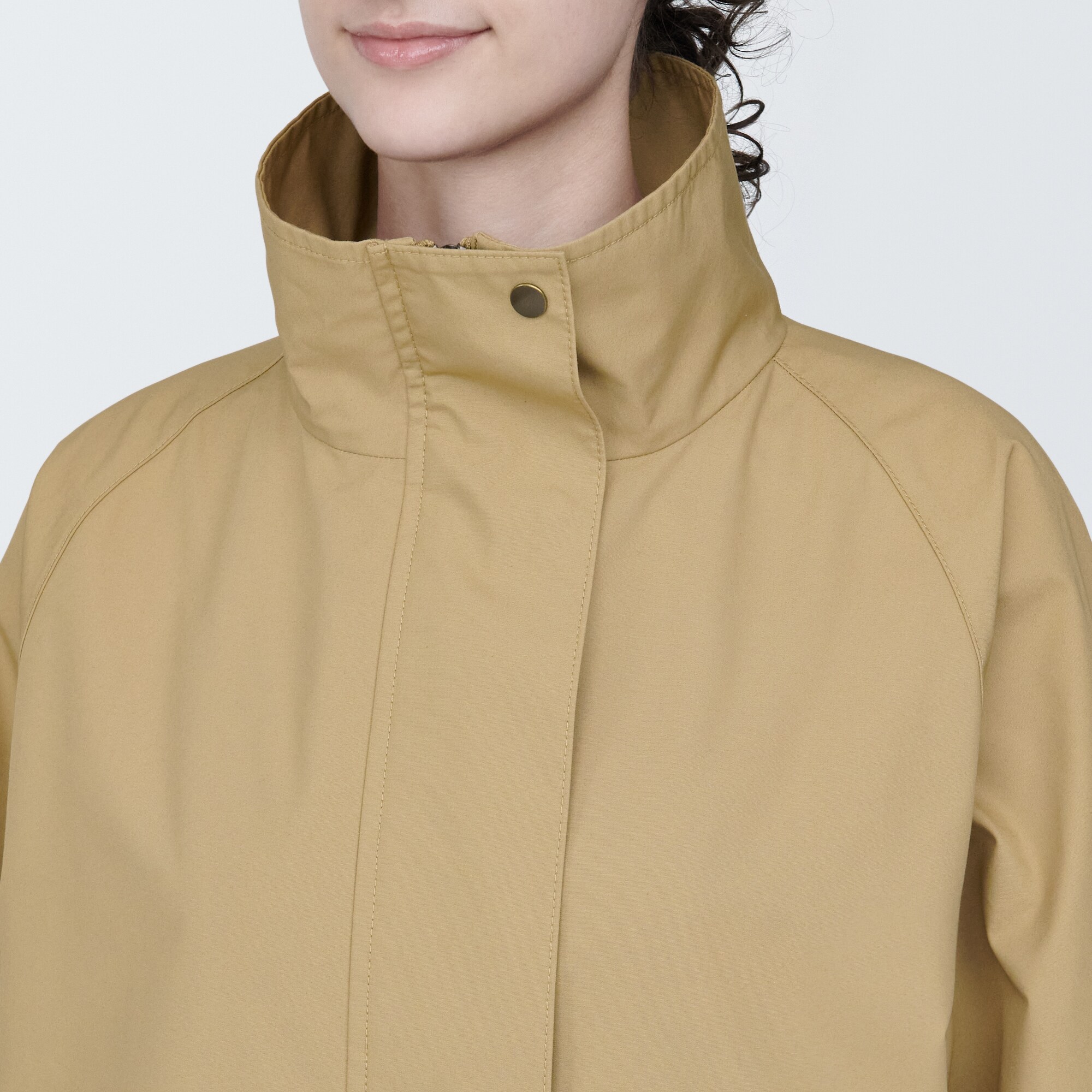 婦人　撥水スタンドカラーコート