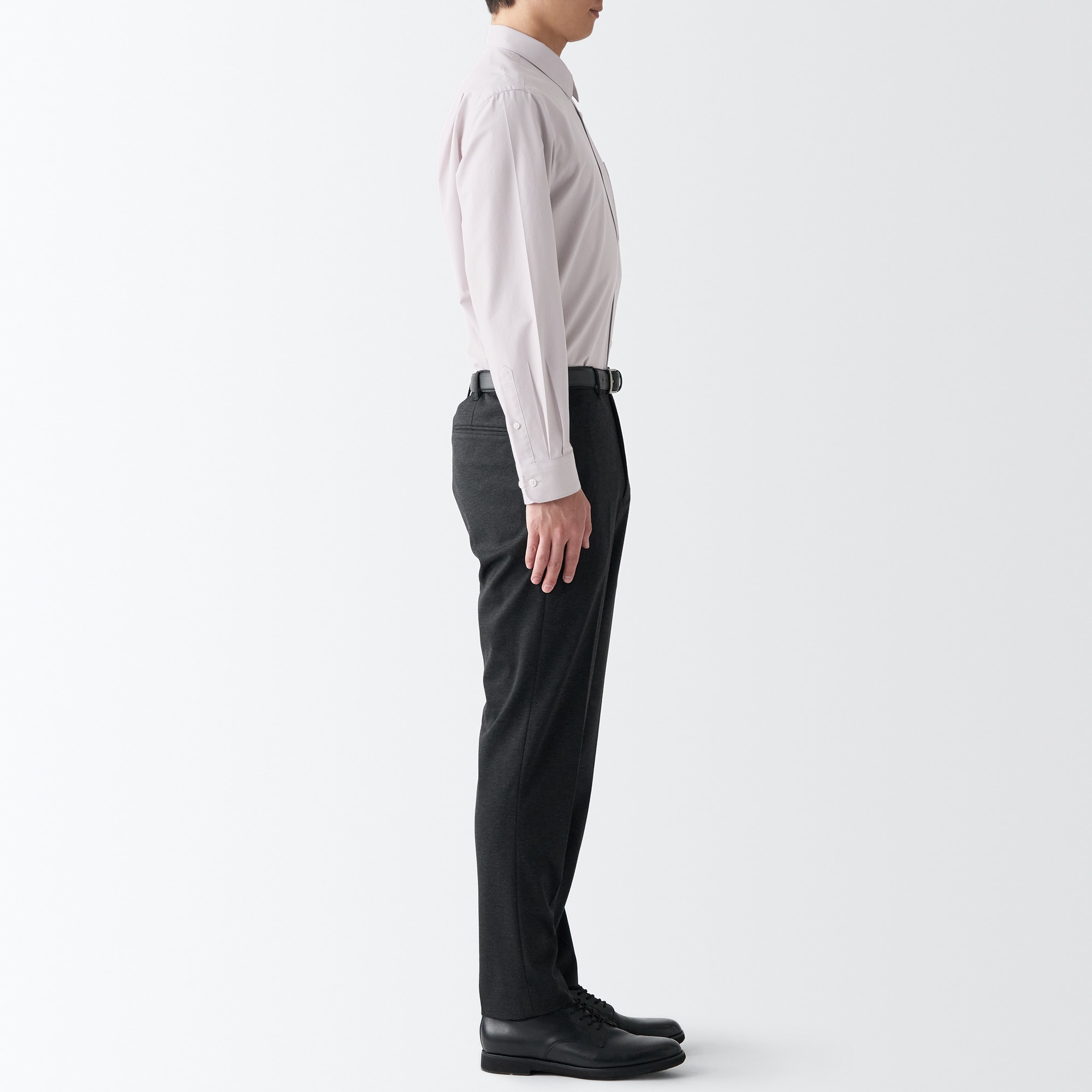 シワになりにくい長袖シャツ