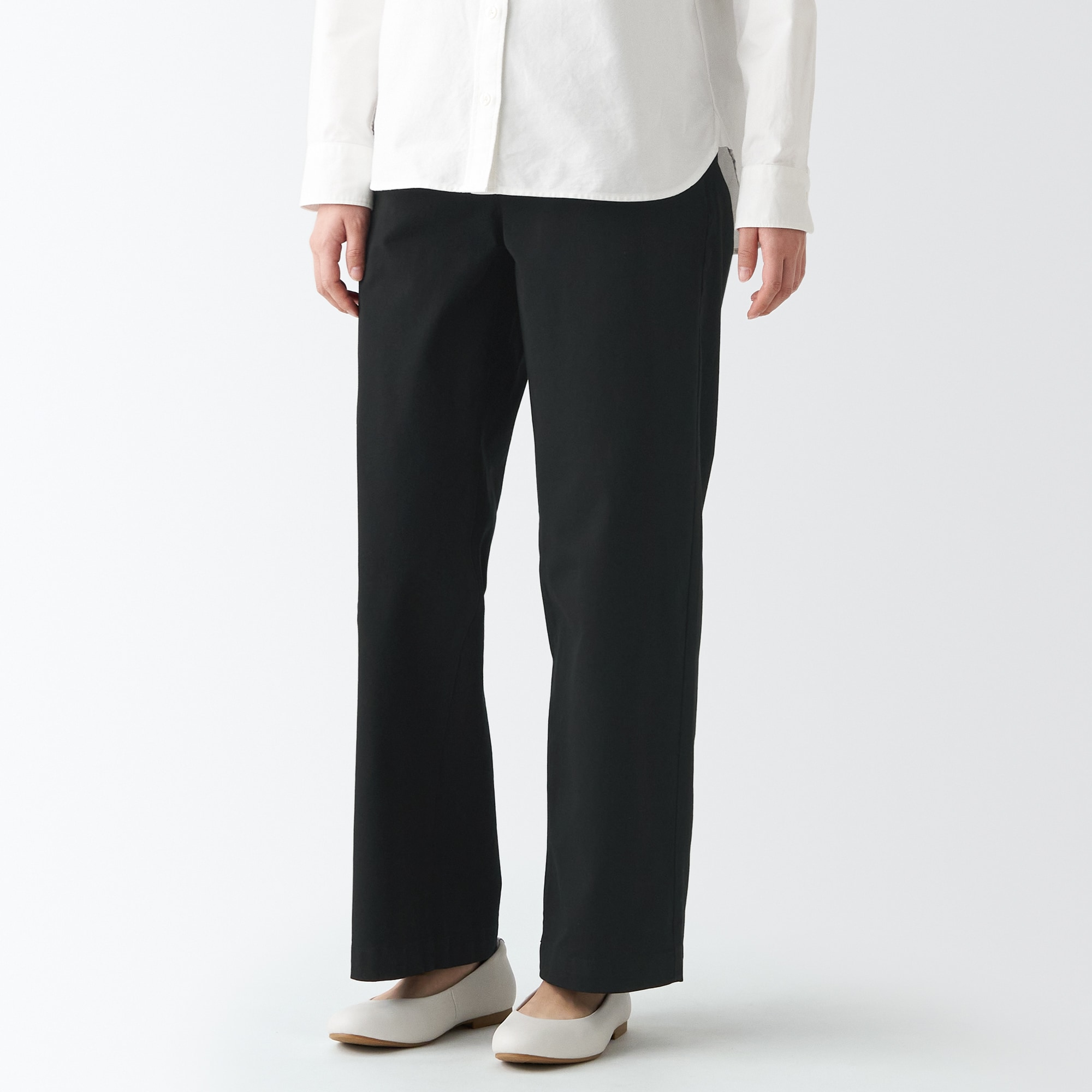 縦横ストレッチチノワイドパンツ（股下７３ｃｍ）旧サイズ対応・数量限定