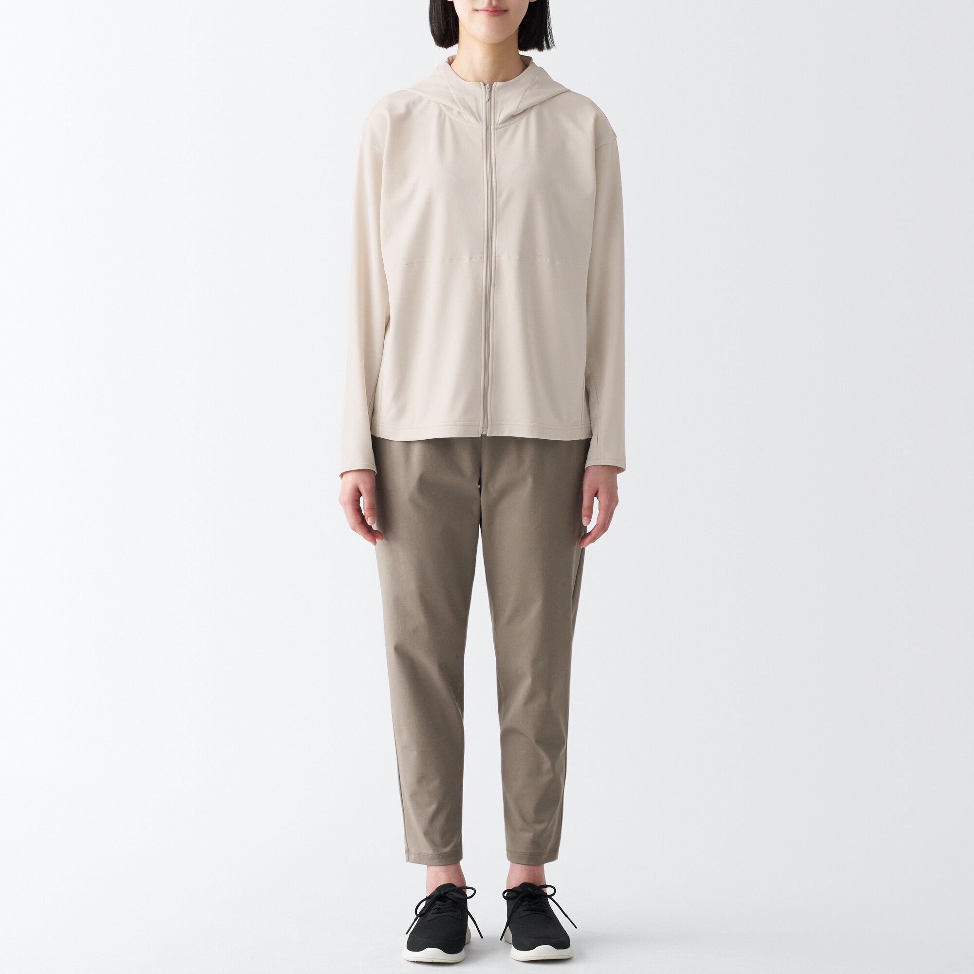 ＵＶカット乾きやすいジップパーカー