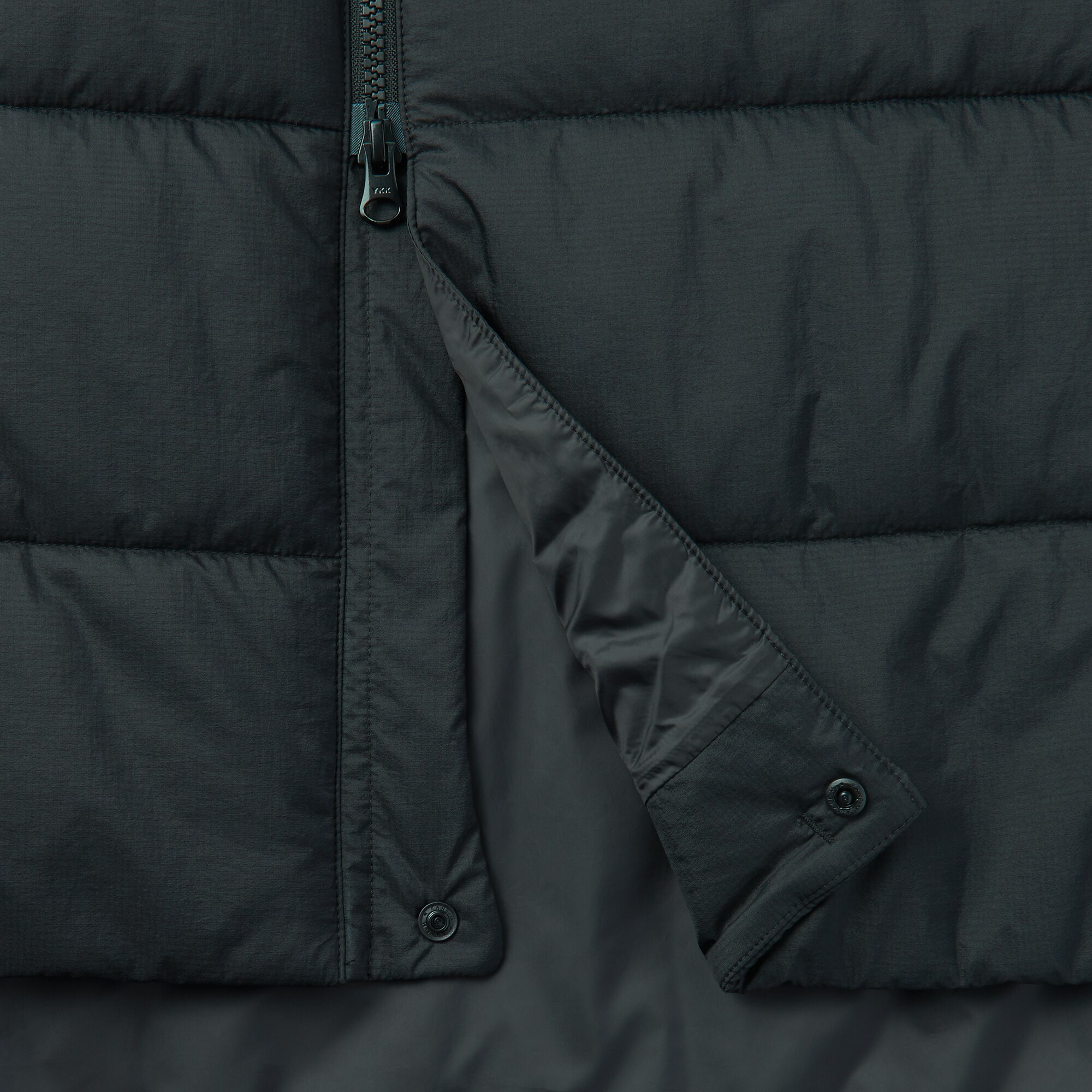 防風撥水中わたコート