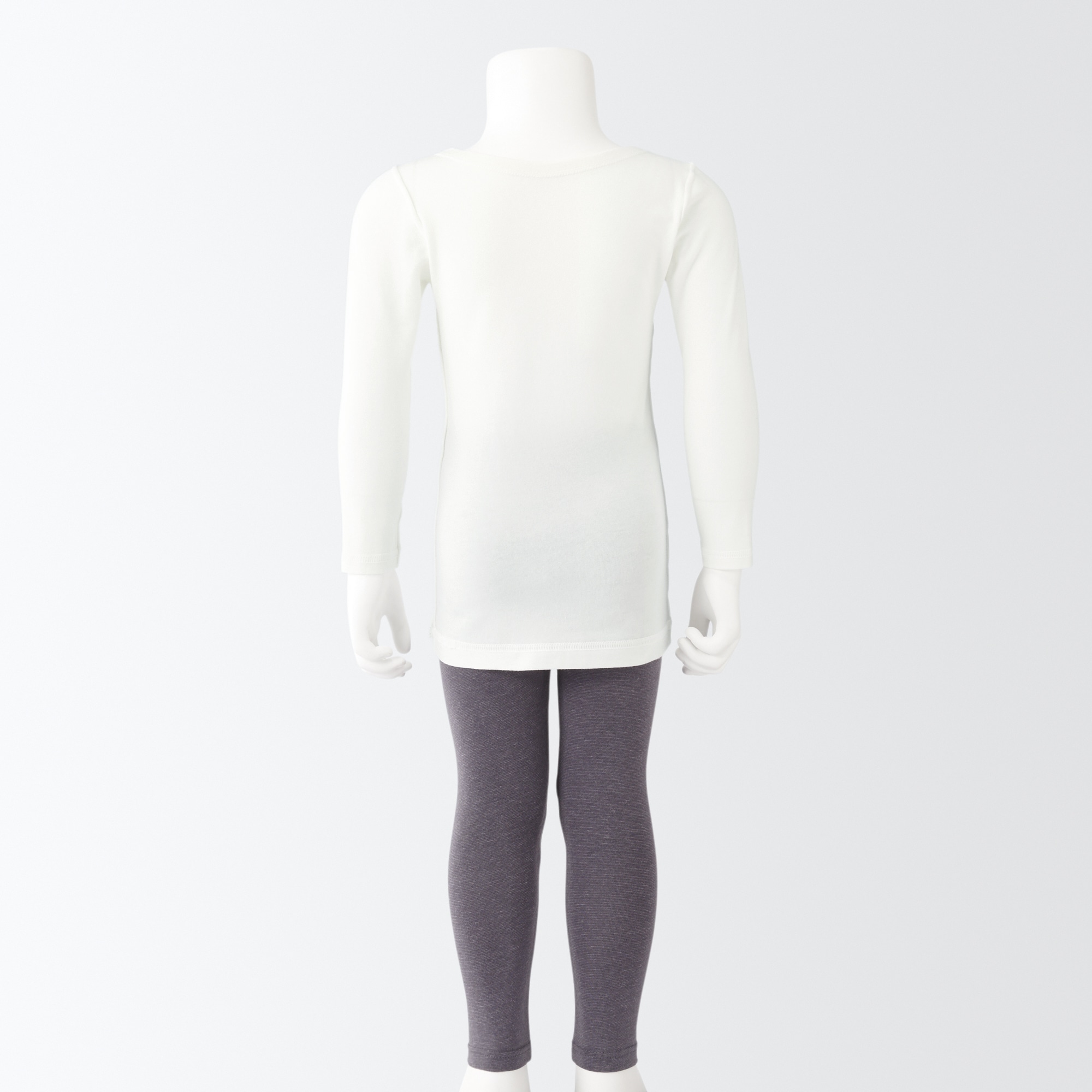 あったか綿　クルーネック長袖Ｔシャツ（ベビー）