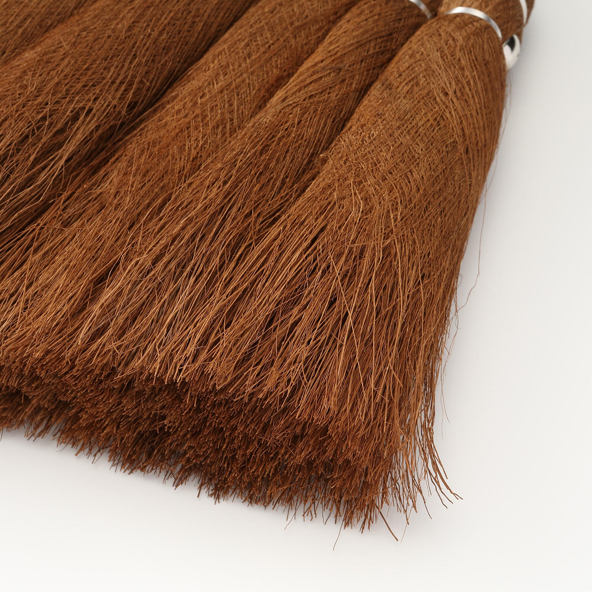 棕櫚のやさしいほうき 焼檜