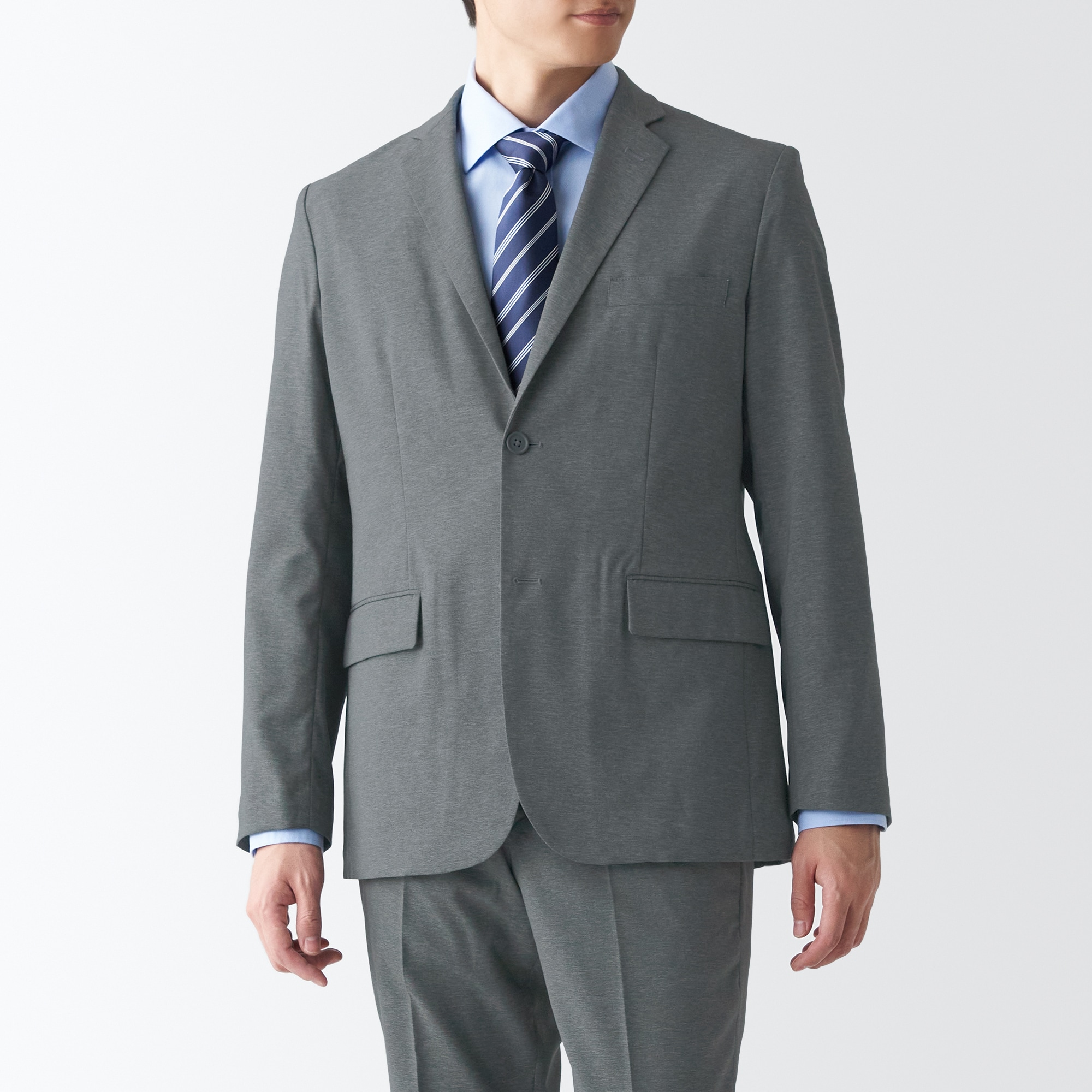 【セットアップ可能】イージーケアストレッチジャケット