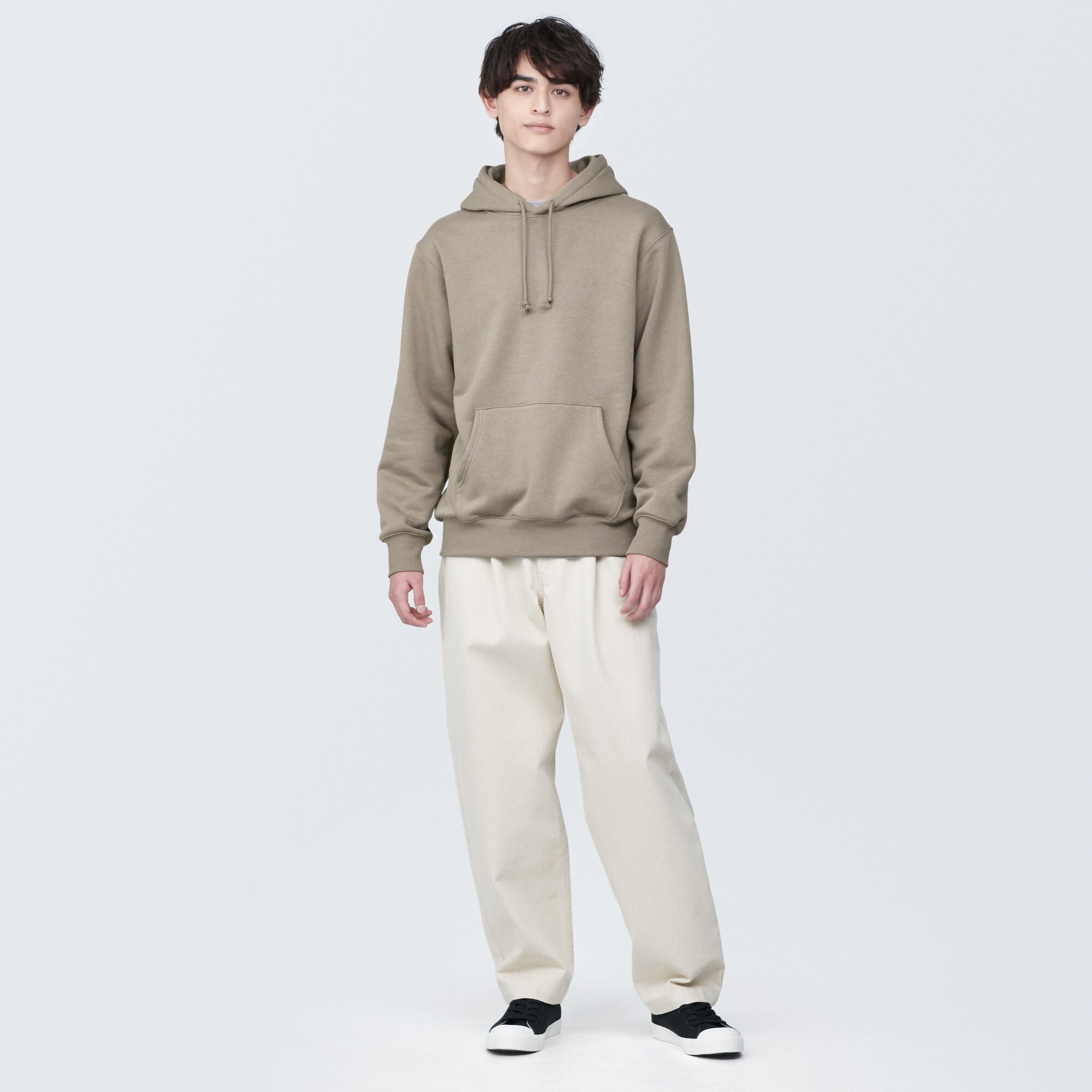 紳士　スウェットプルパーカ