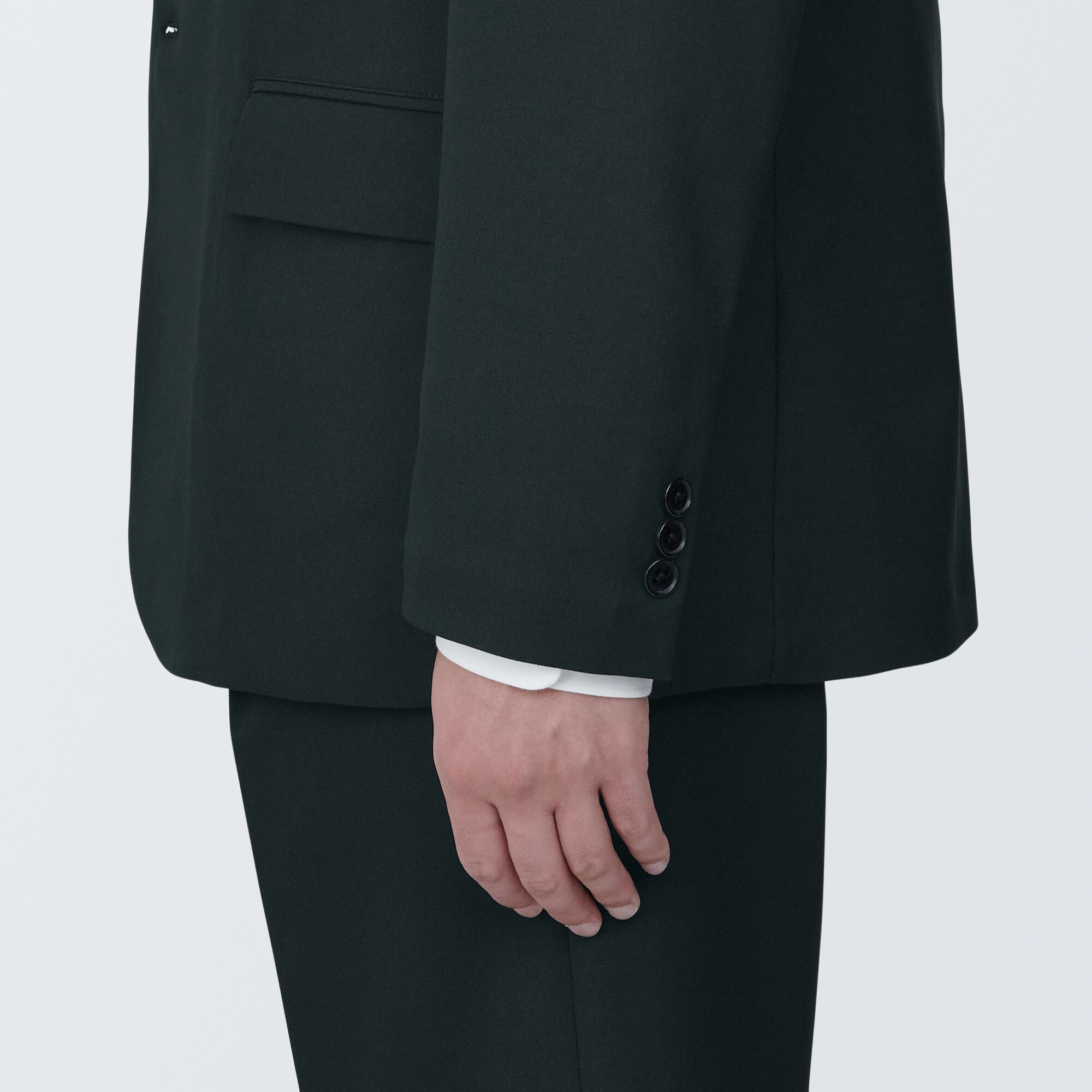 紳士　シワになりにくいストレッチジャケット