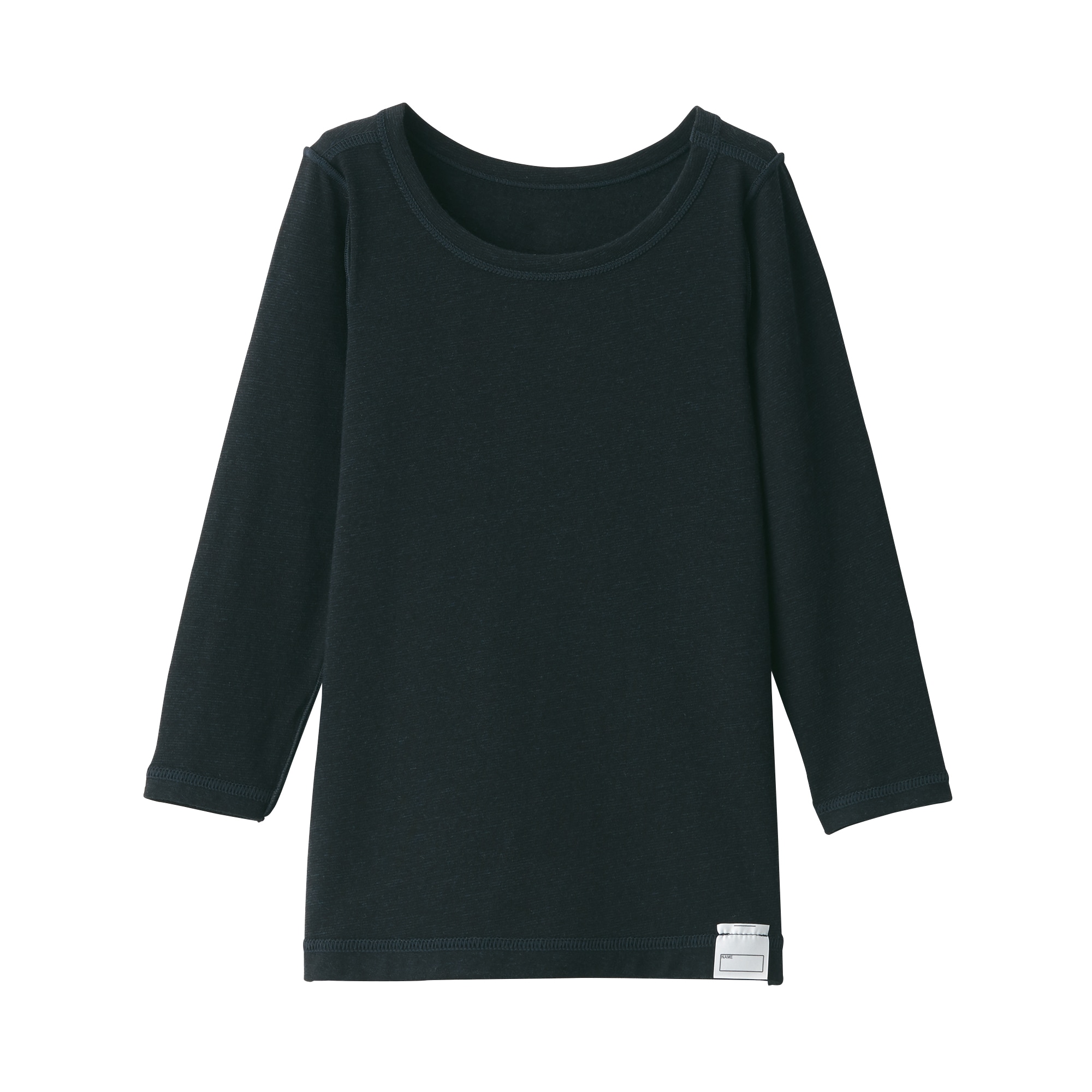 あったか綿　クルーネック長袖Ｔシャツ（ベビー）