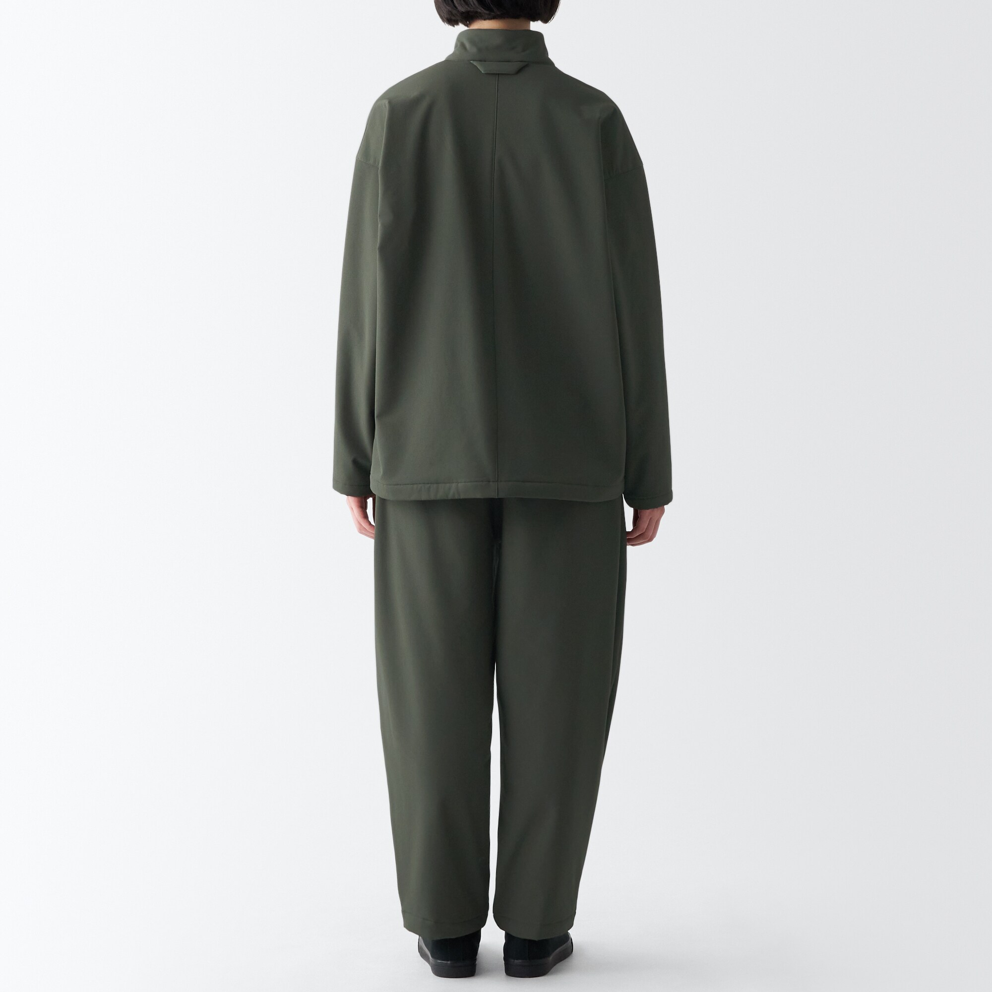 裏起毛ワイドパンツ