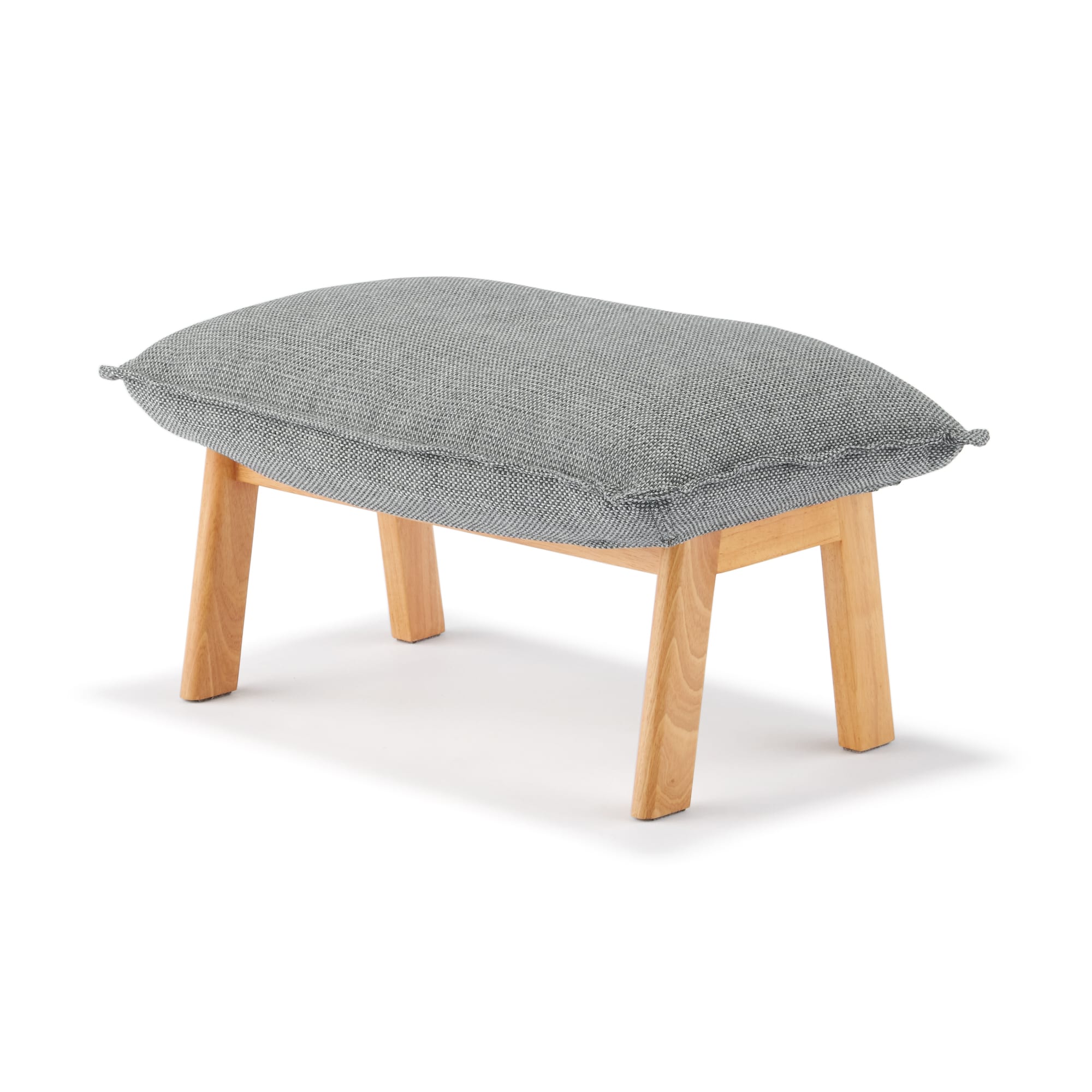 ハイバックリクライニングソファ用オットマン　ポリエステル平織