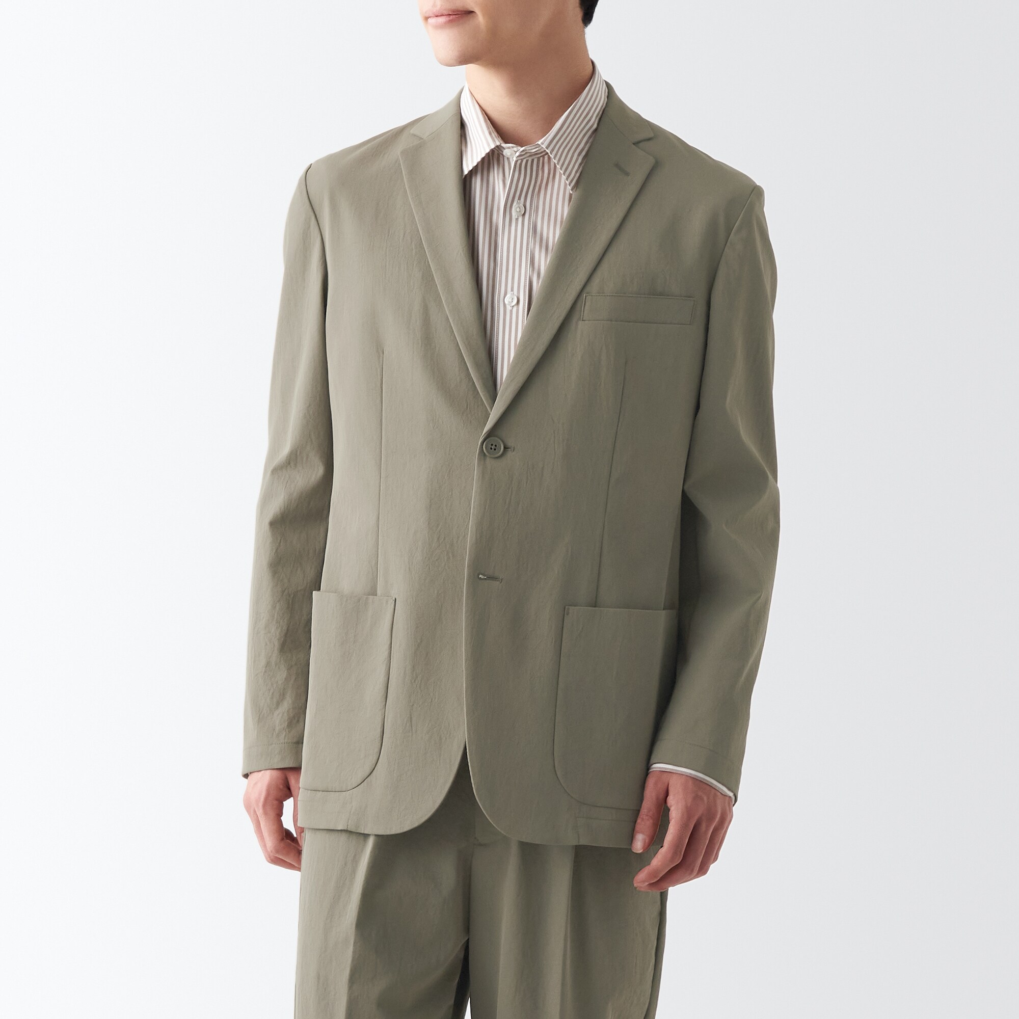 【セットアップ可能】撥水ストレッチジャケット