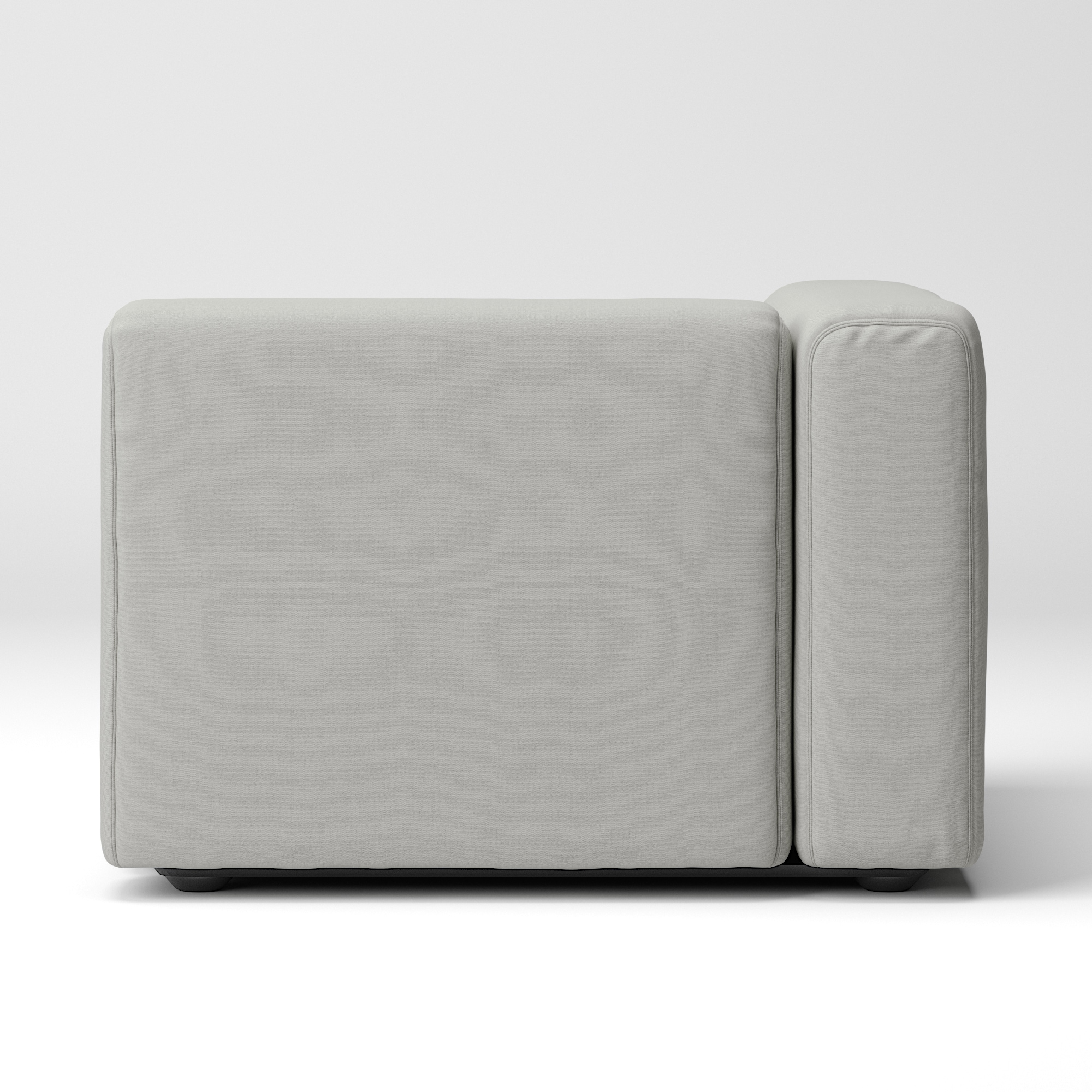 【カバー】綿帆布　ユニットソファ　アーム付　大　幅９８ｃｍ用カバー