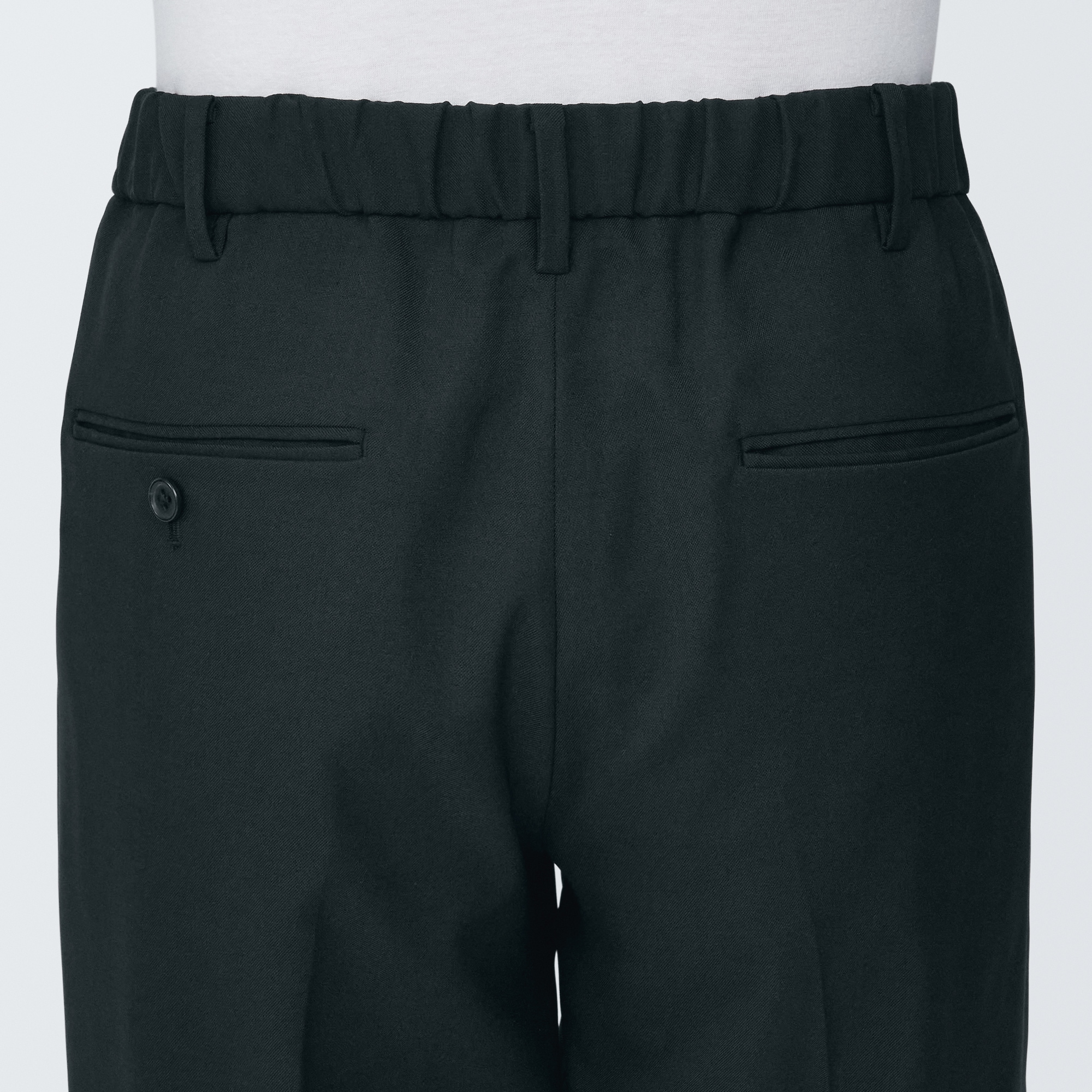 紳士　シワになりにくいストレッチワンタックパンツ