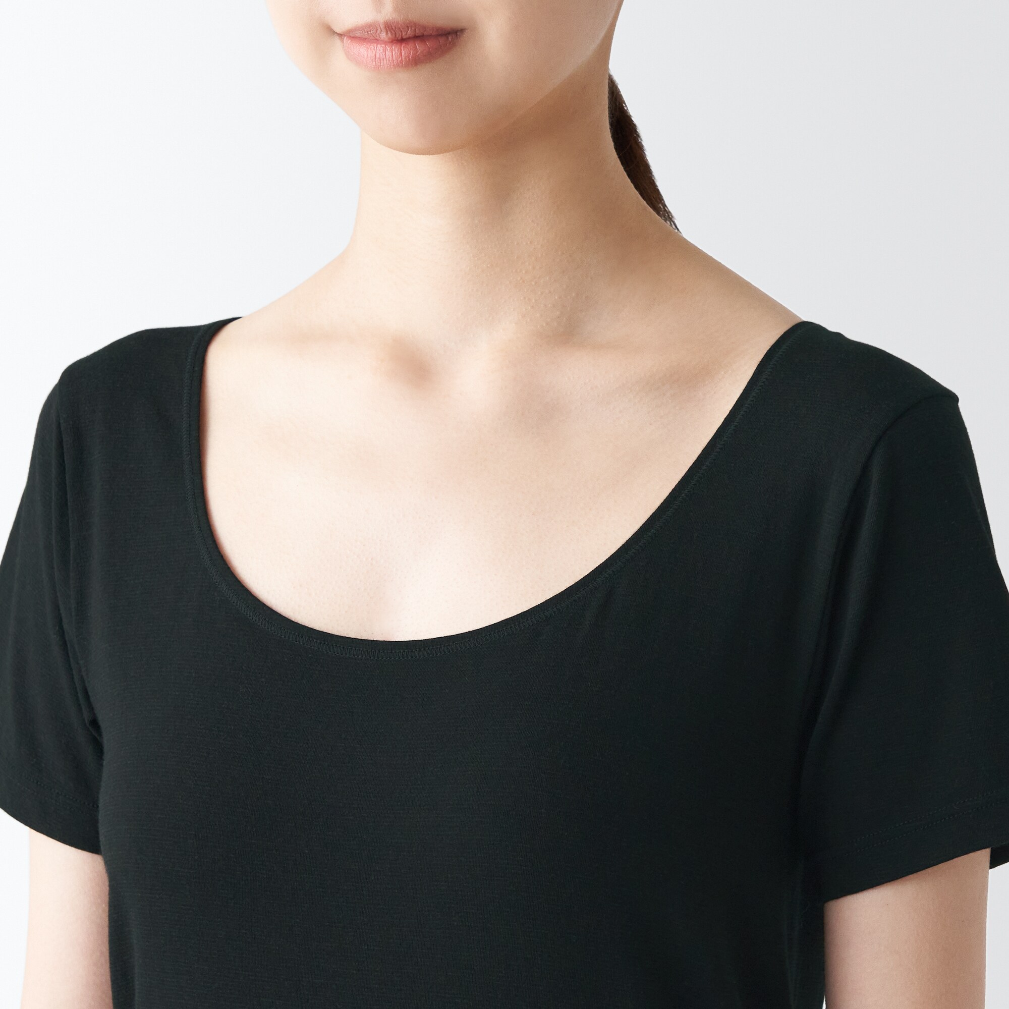 あったか綿　クルーネック半袖Ｔシャツ