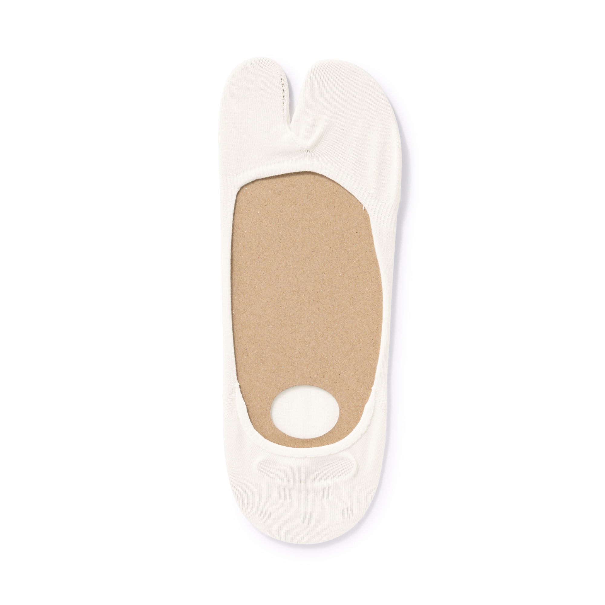 かかと滑り止め付き　たび型フットカバー（紳士）