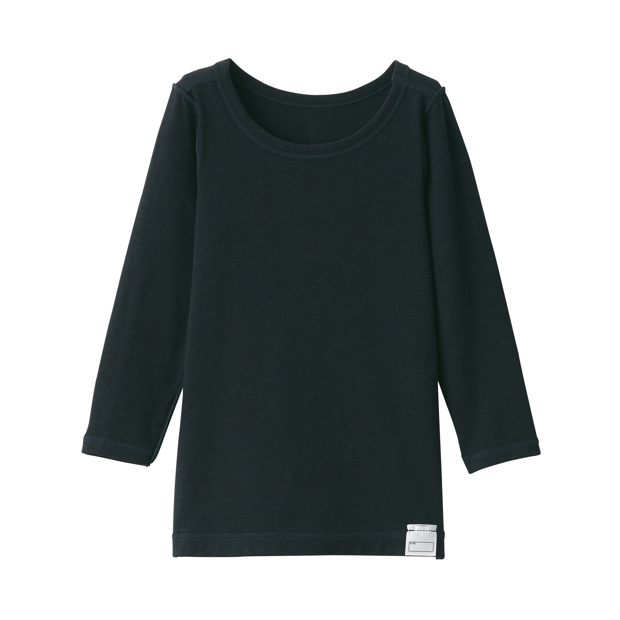 あったか綿　クルーネック長袖Ｔシャツ（ベビー）