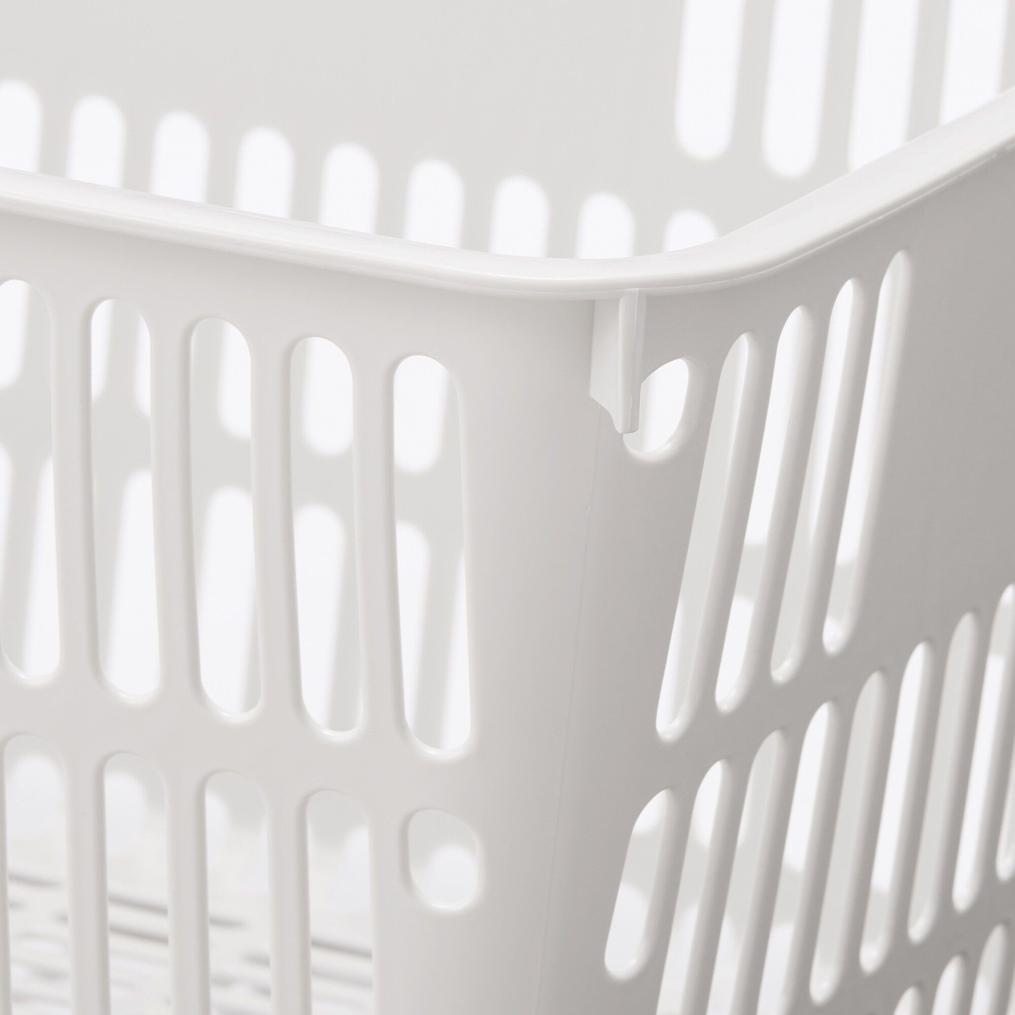 ポリプロピレン　買い物かご　約幅５２×奥行３６×高さ２５．５ｃｍ