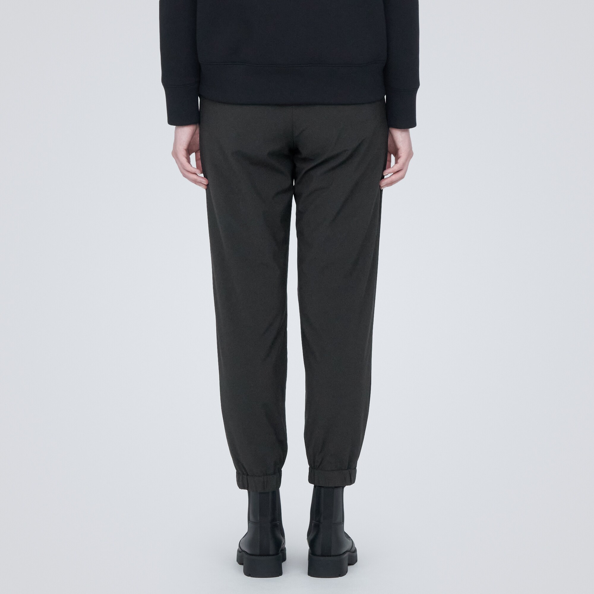 ストレッチ裏フリースジョガーパンツ