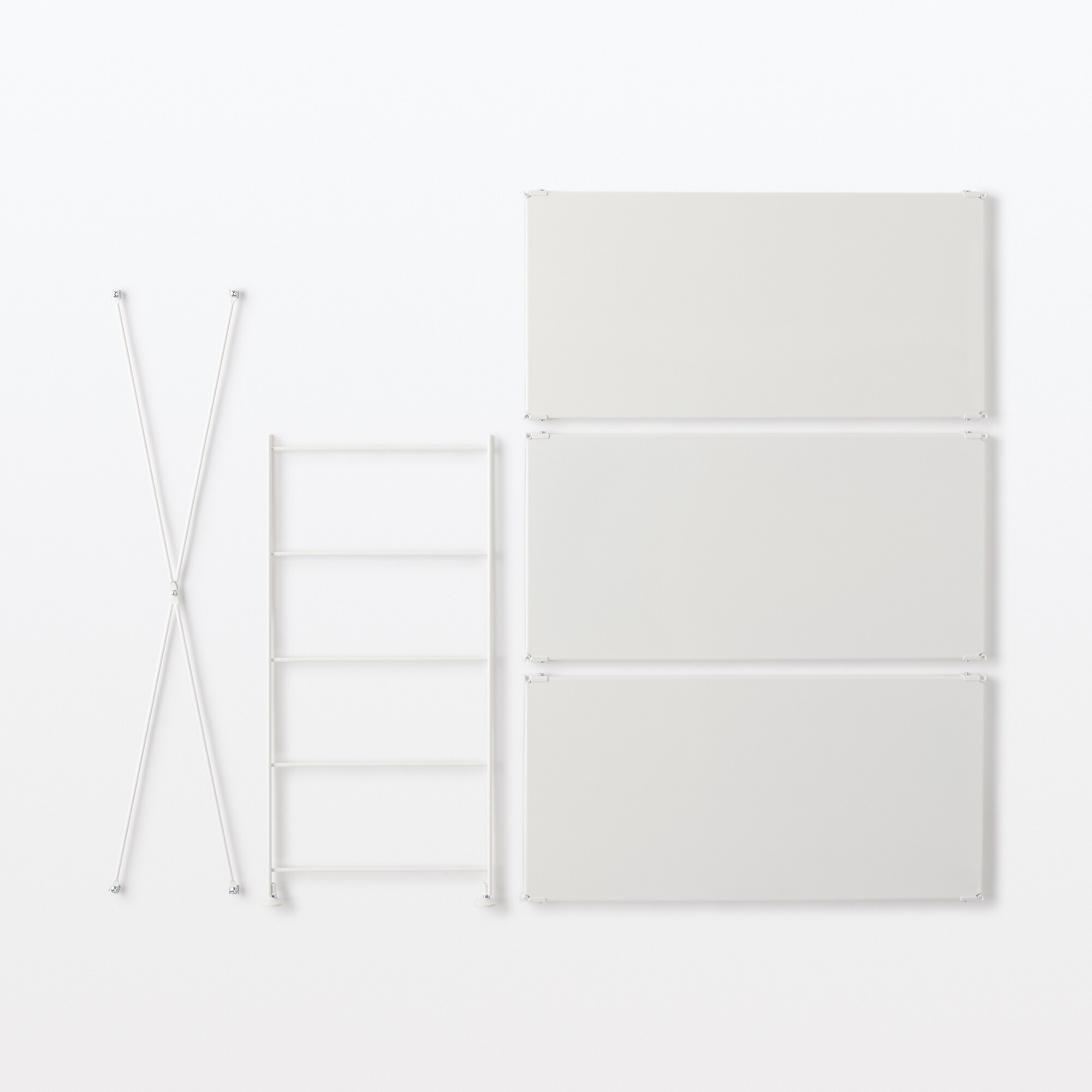 スチールユニットシェルフ用スチール棚追加セット　幅８４ｃｍタイプ　小