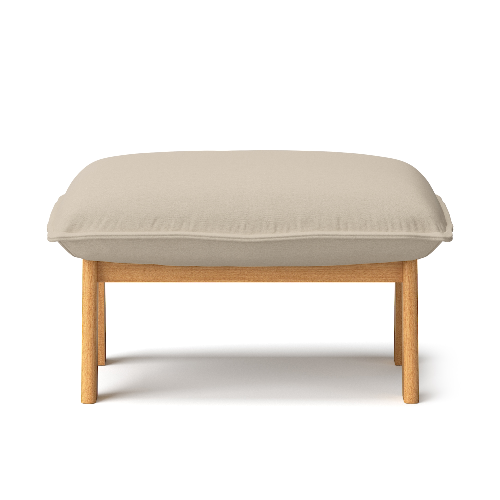 【カバー】洗いざらしの綿帆布ハイバックリクライニングソファ・オットマン用カバー