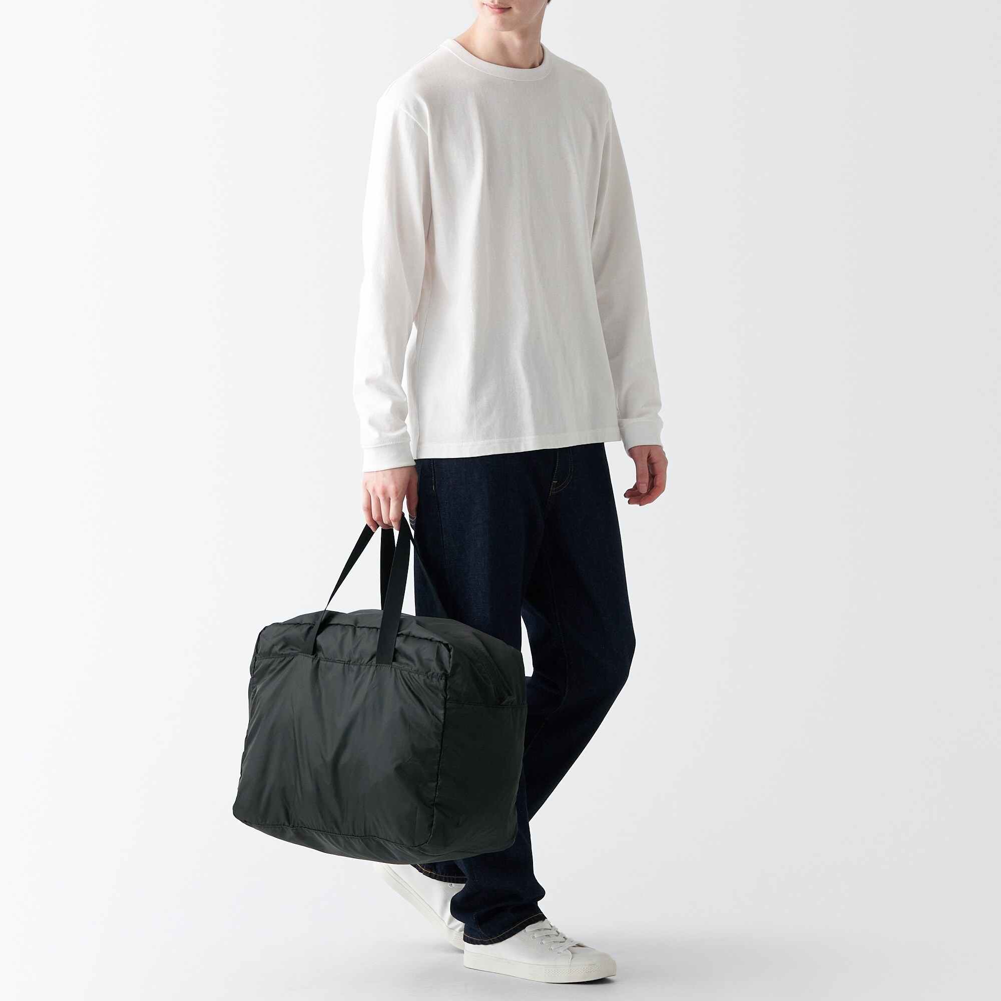 たためる　撥水ボストンバッグ（大）