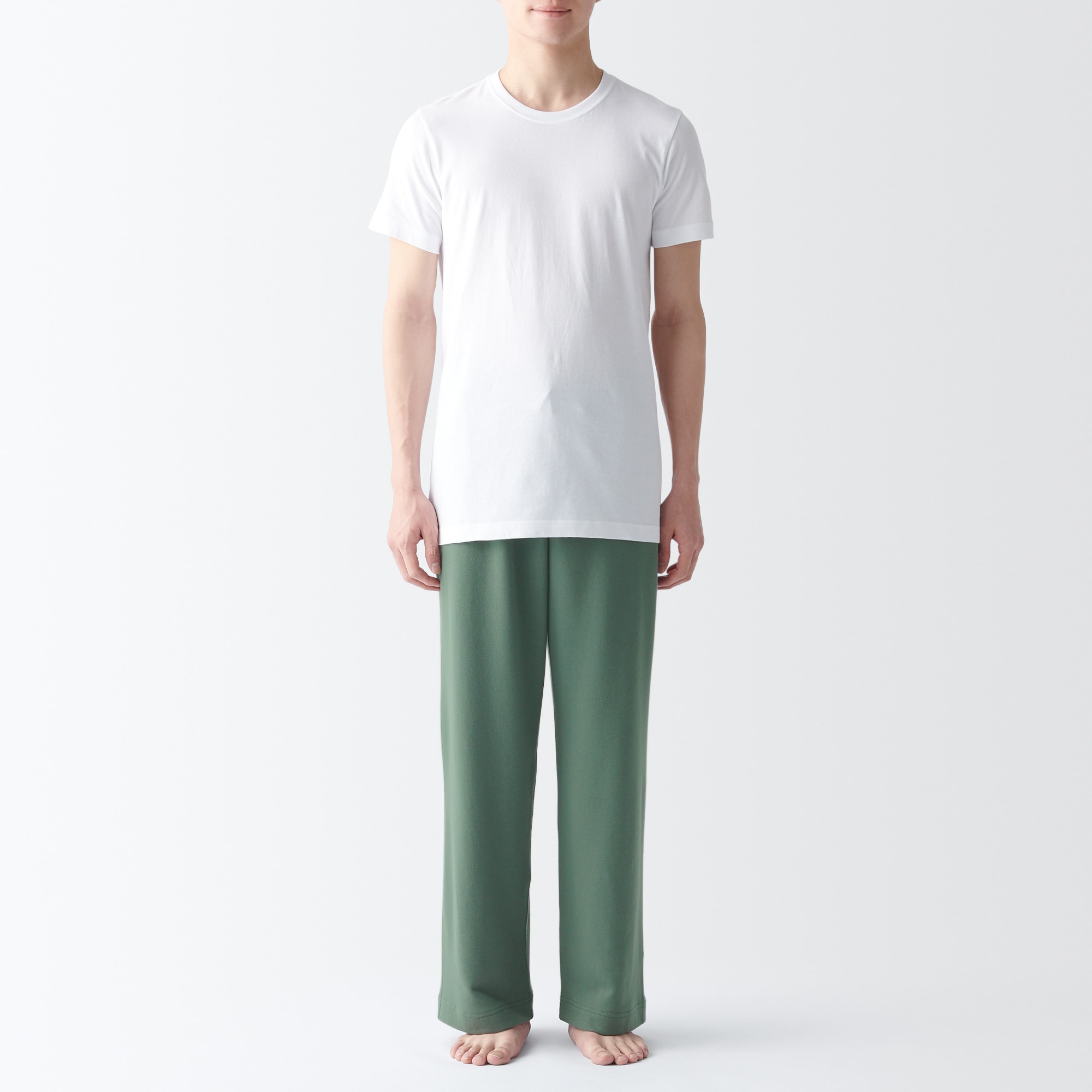 紳士　スウェットワイドパンツ（ホーム）