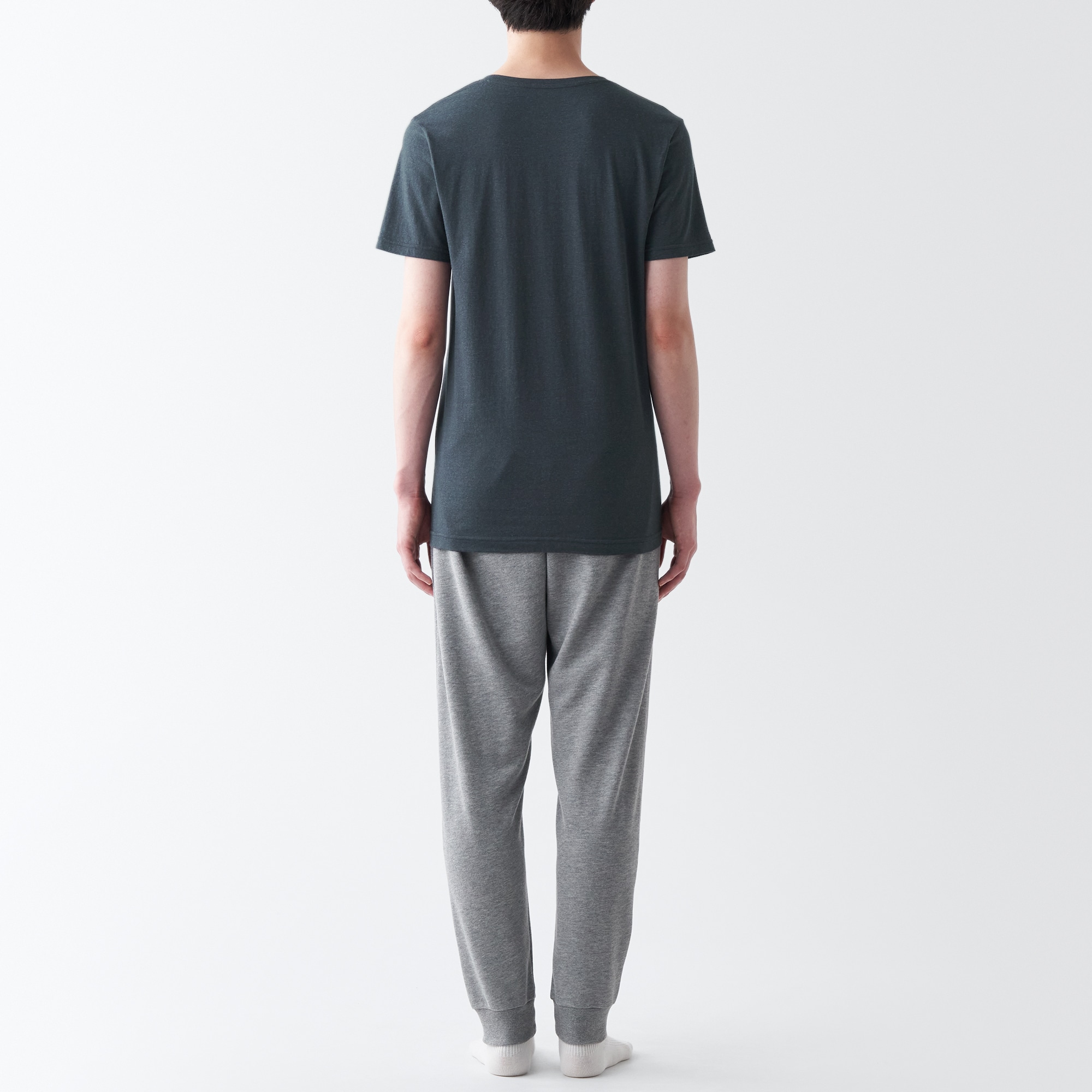 あったか綿　Ｖネック半袖Ｔシャツ