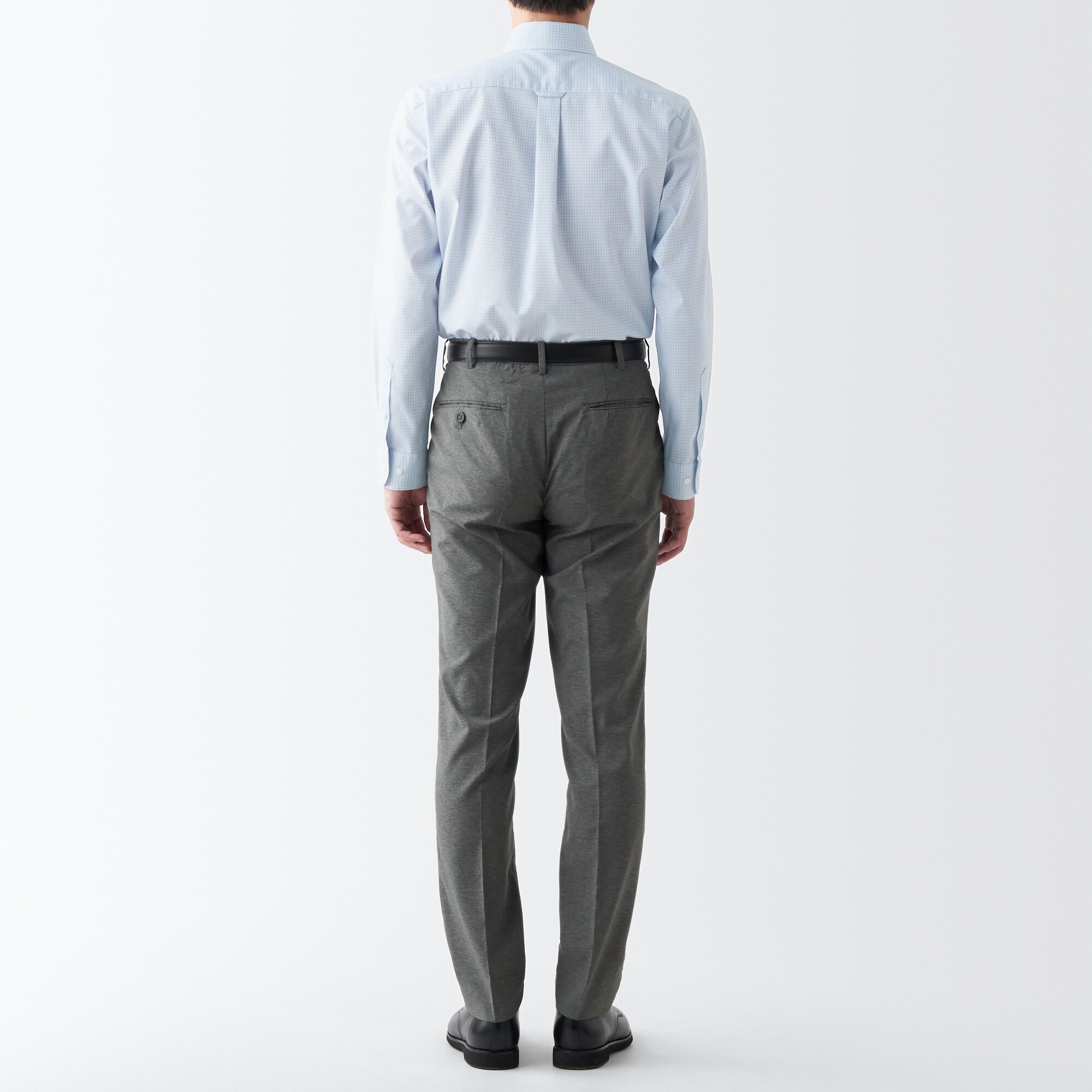 ノンアイロンビジネスボタンダウン長袖シャツ