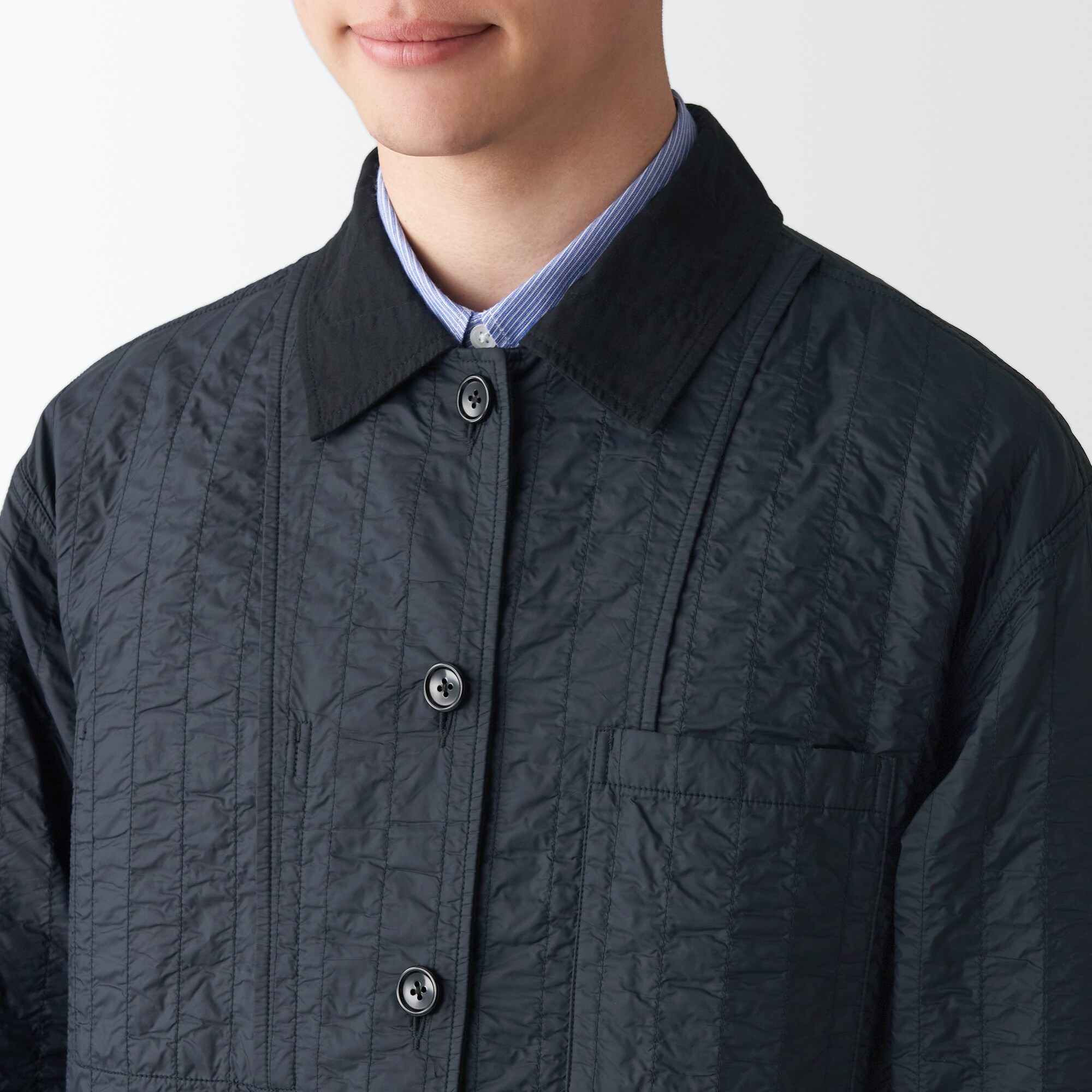 リバーシブルキルトジャケット（紳士）