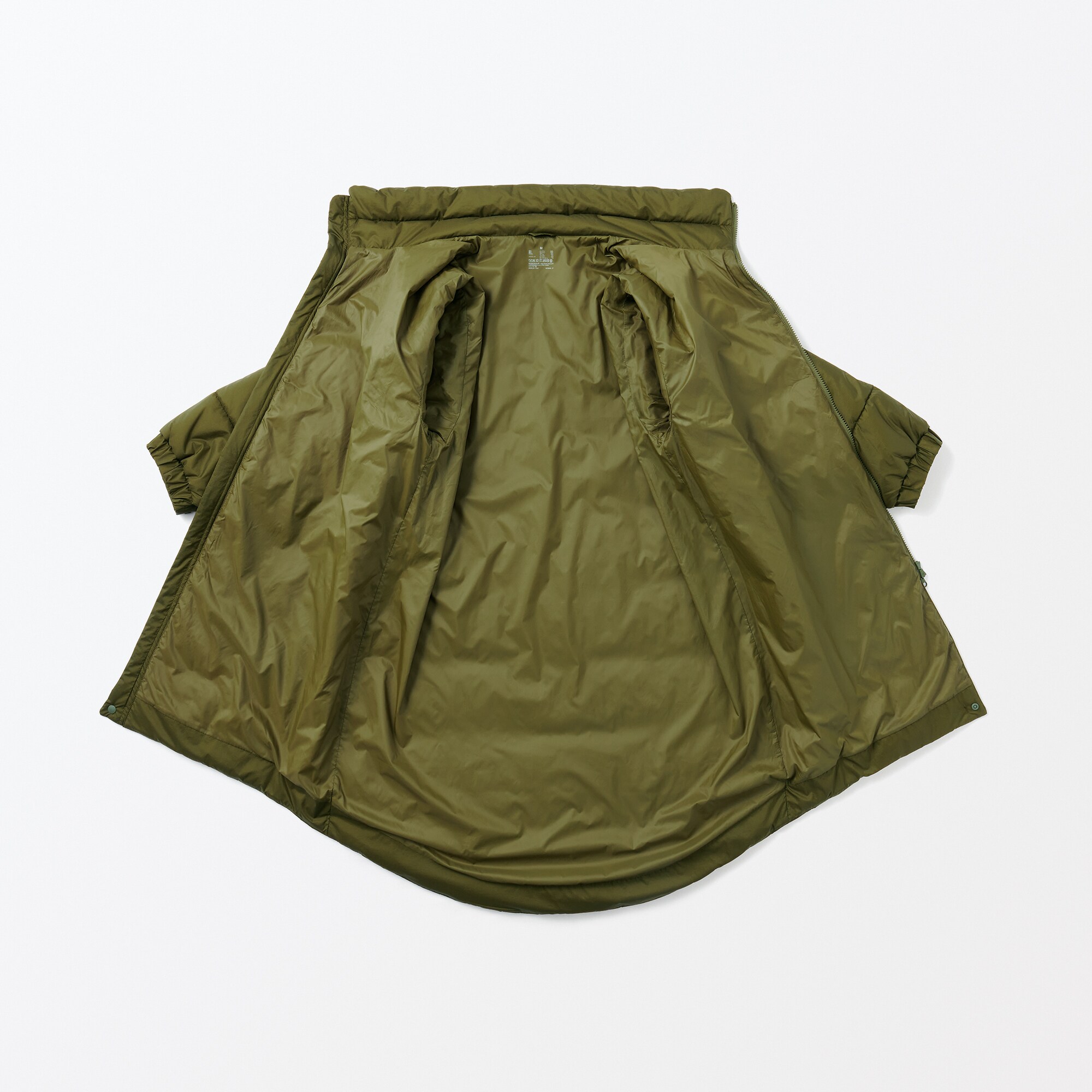 防風撥水中わたコート