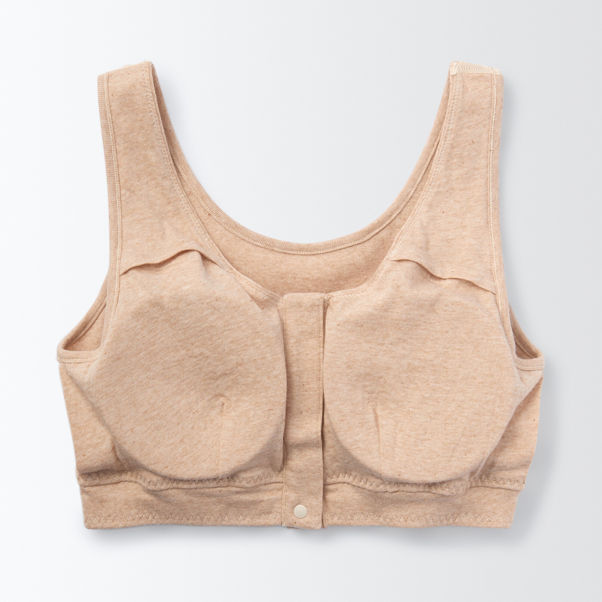 無染色前開きブラジャー