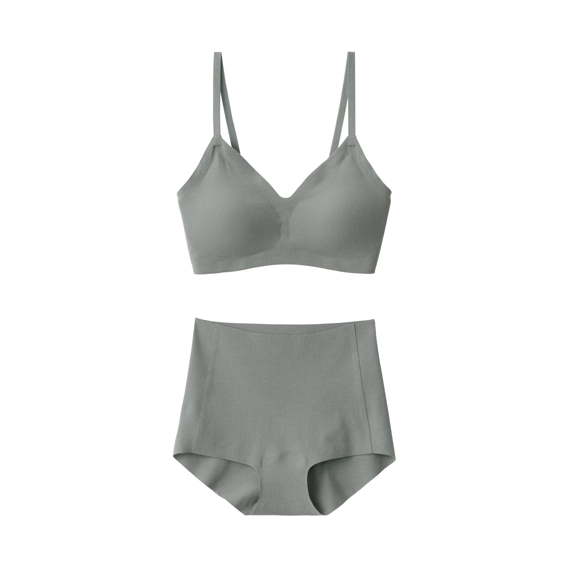 肌あたりがやさしいリブショーツ