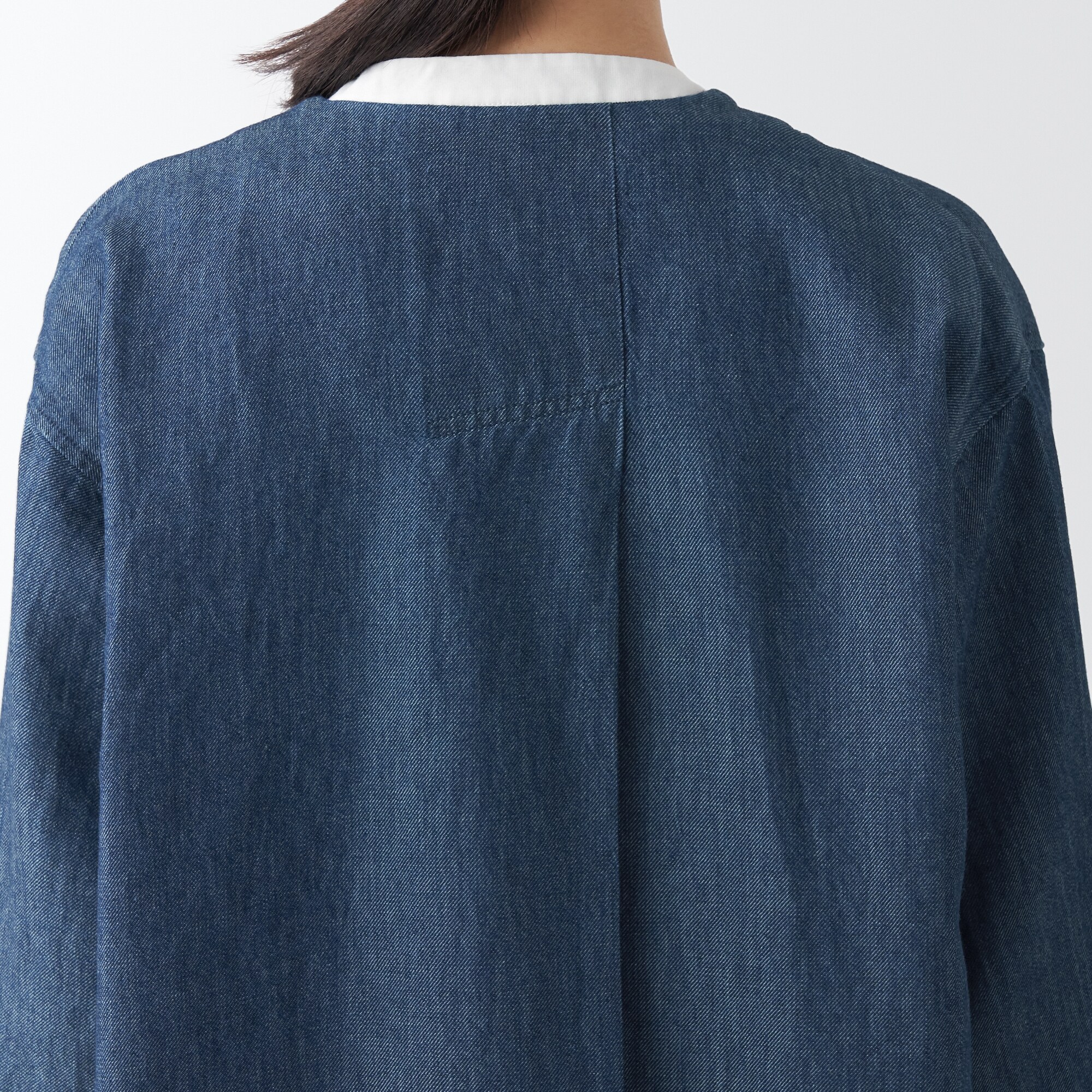 ラミーコットンデニムコート（婦人）