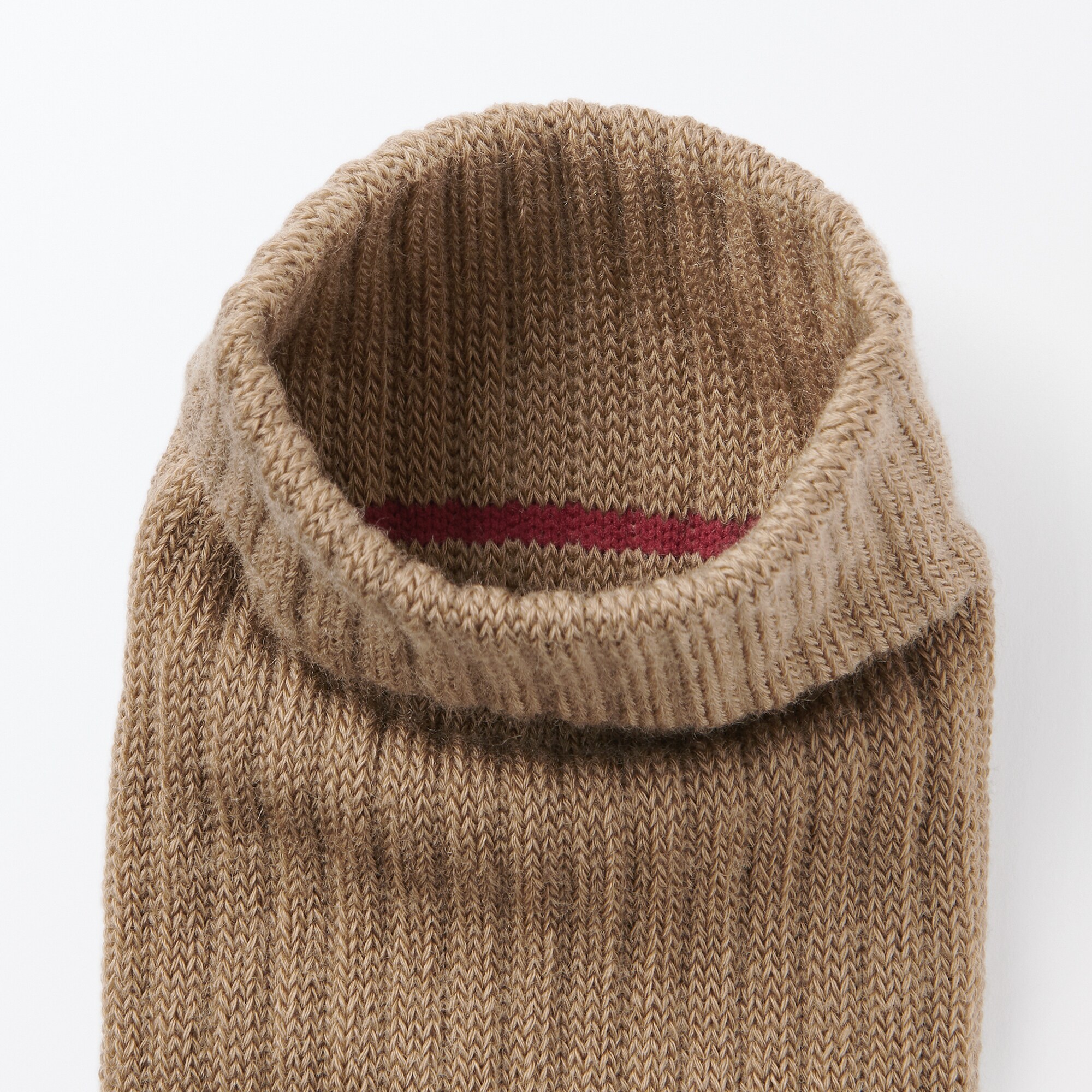 ウール混　二重編み　組み合わせられる　レッグウォーマー（数量限定）