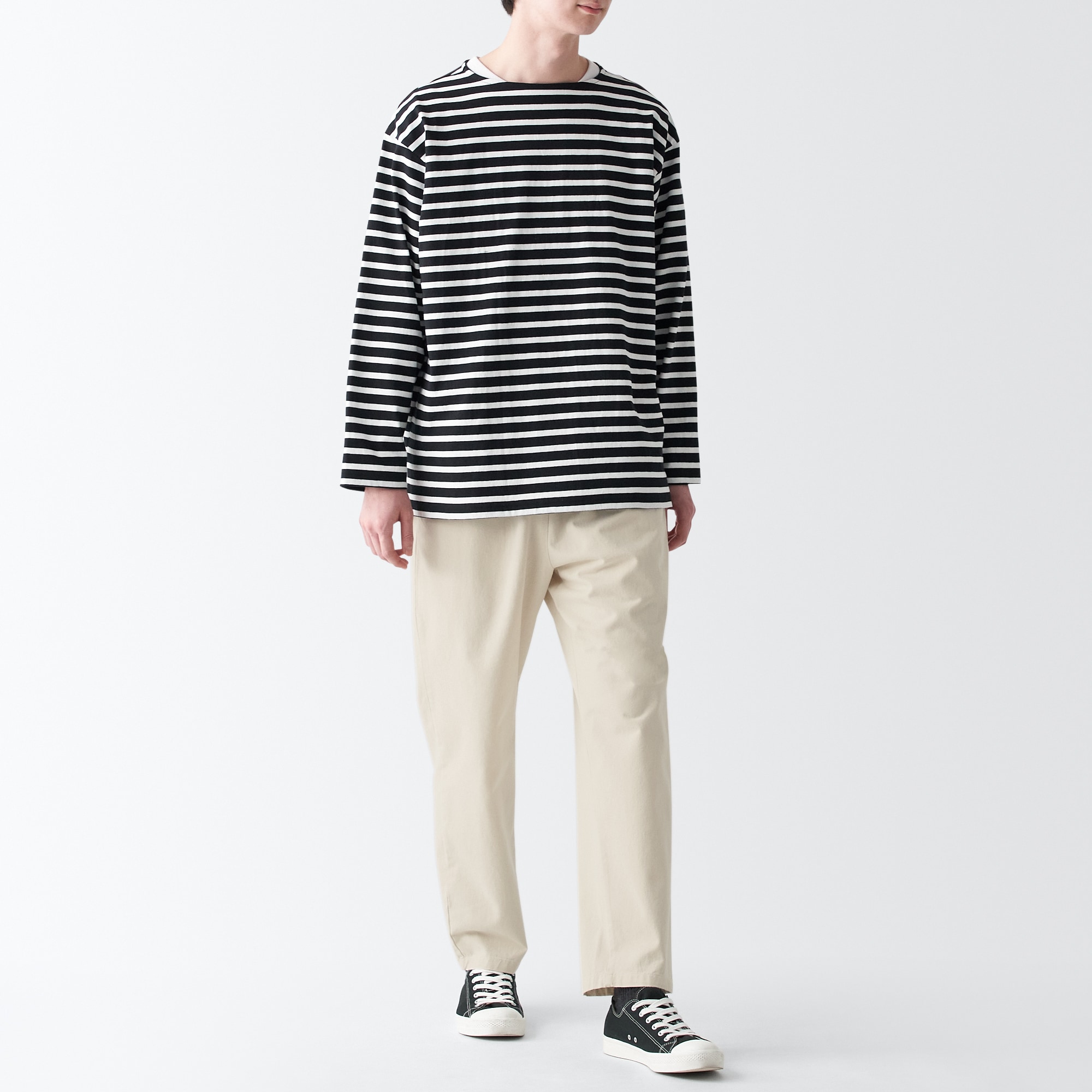 デニムイージーパンツ