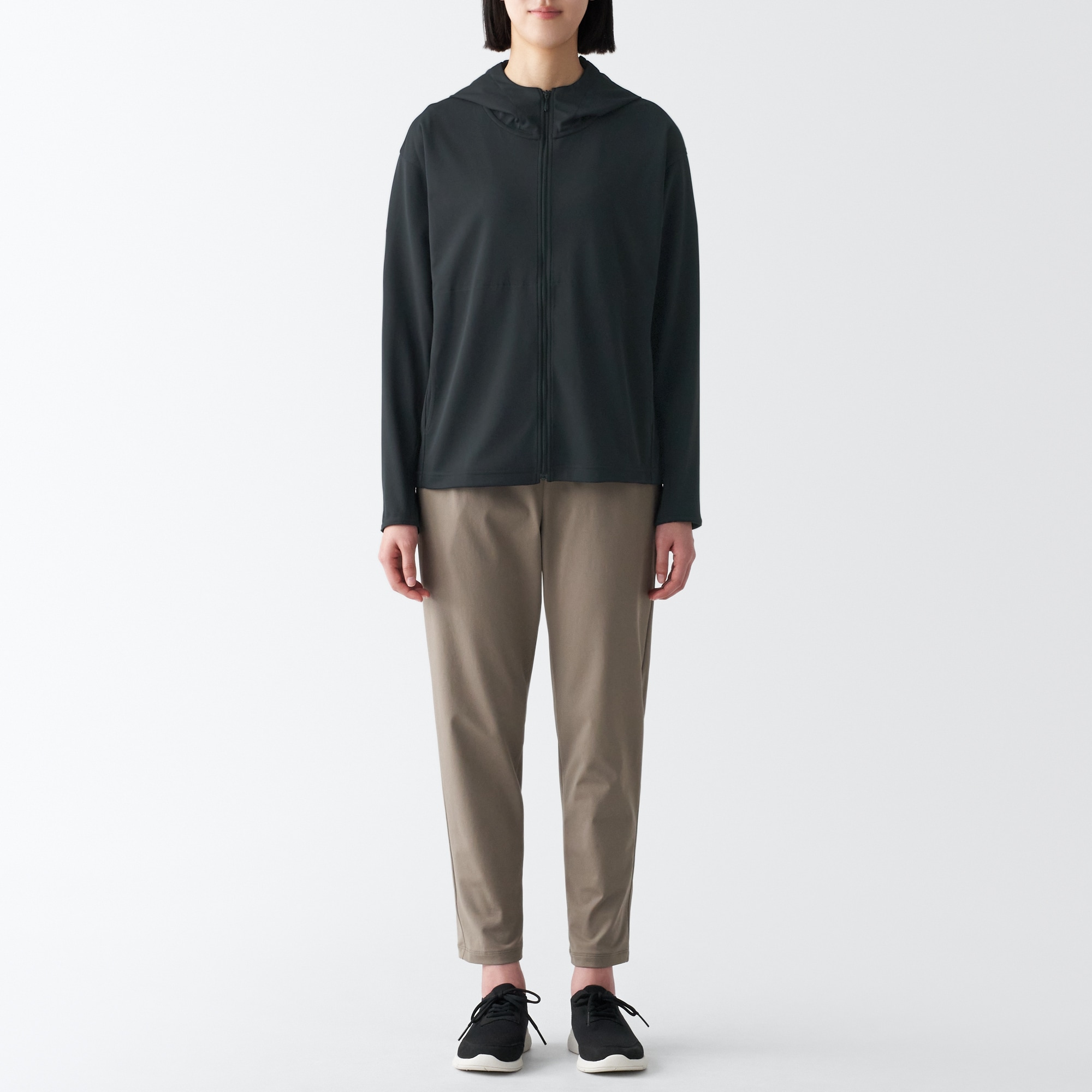 ＵＶカット乾きやすいジップパーカー