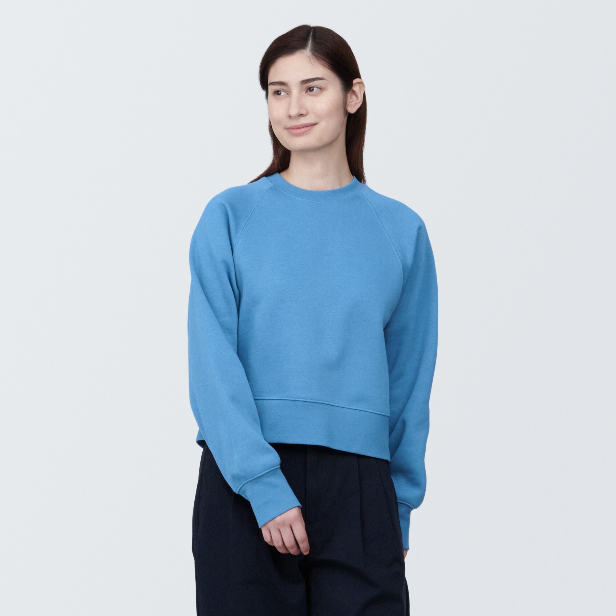 婦人　スウェットシャツ（クルーネック長袖）