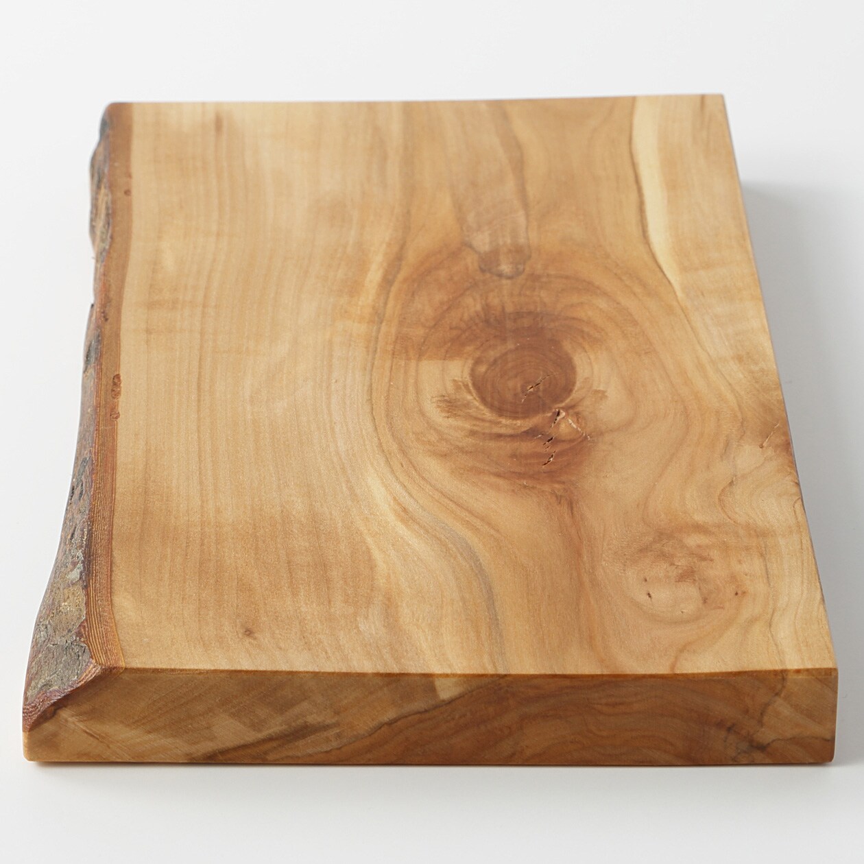 りんごの木プレート　皮付